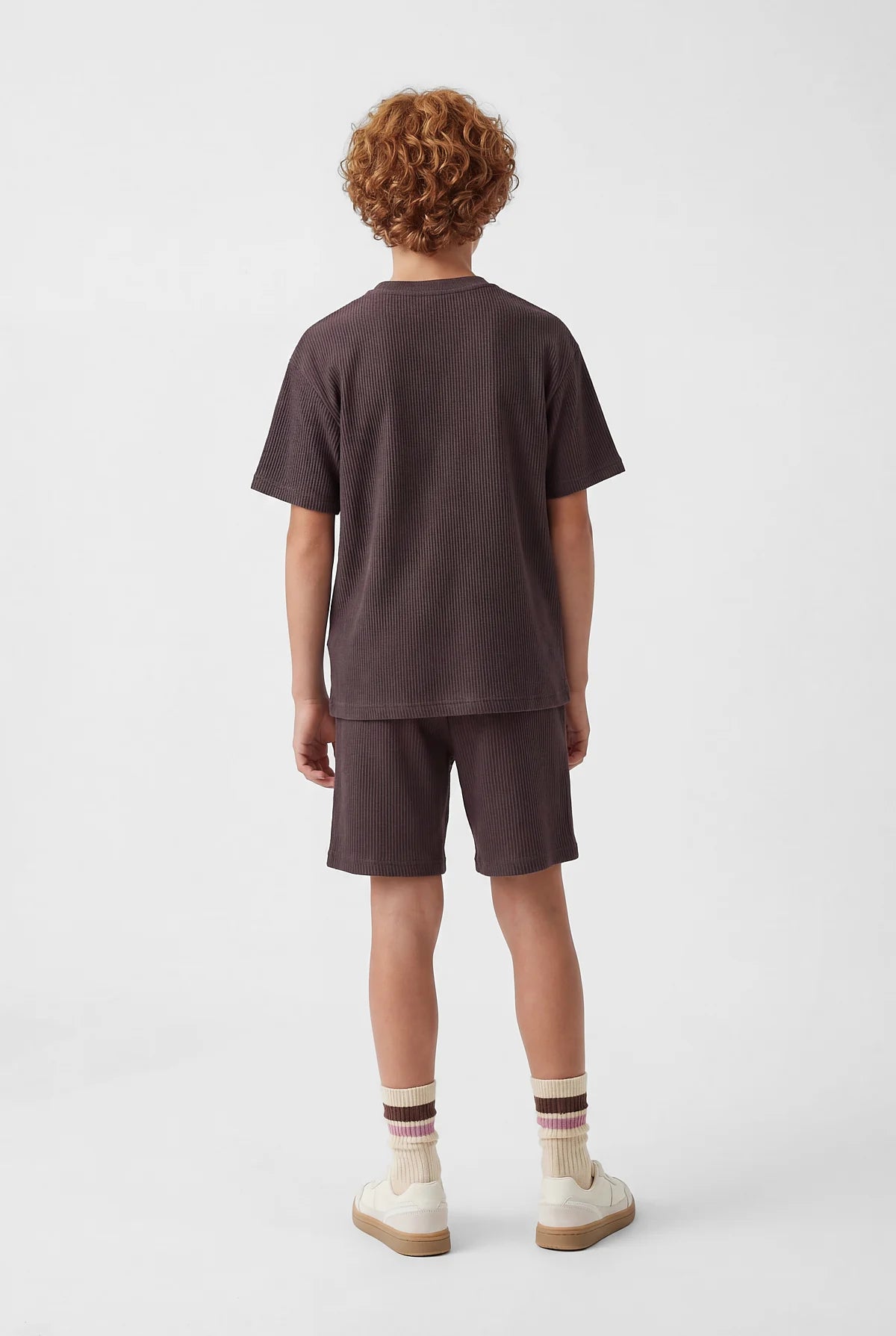 Boys' Shorts with Elastic Waistband and Tie