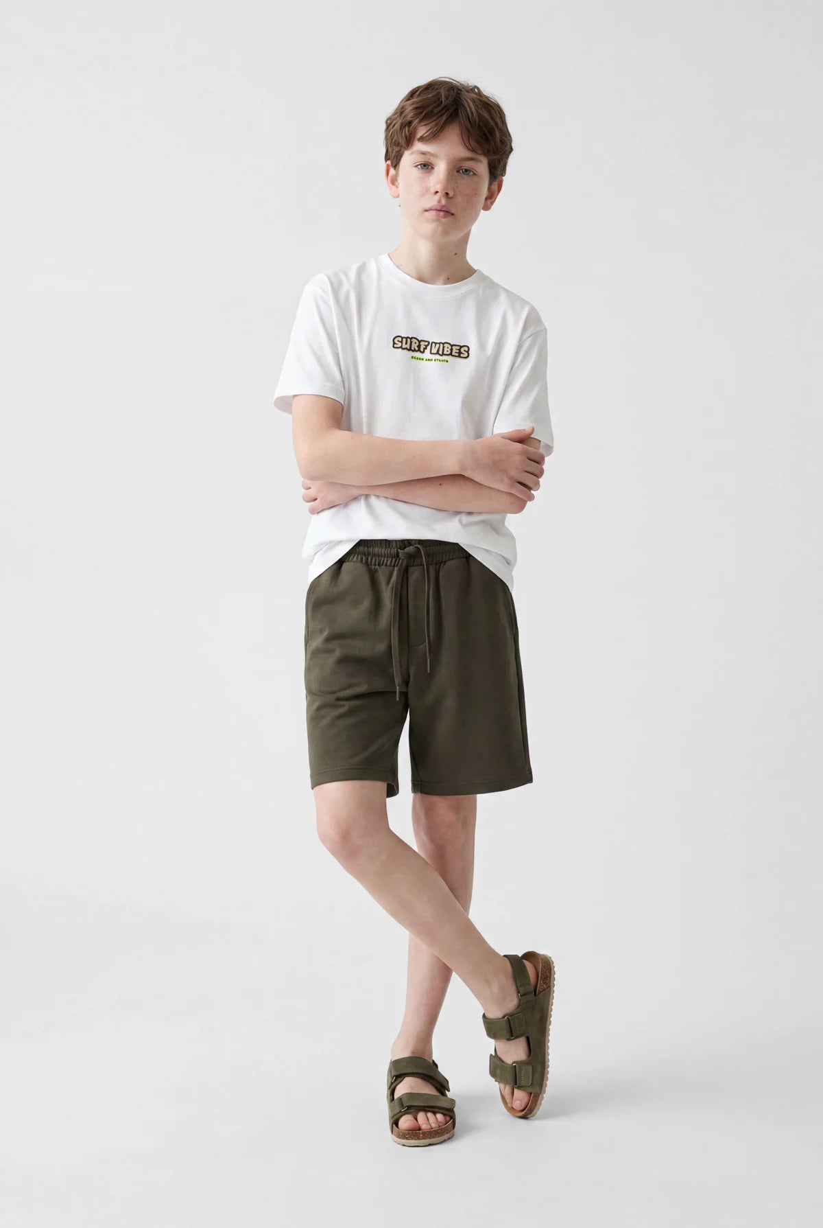 Boys' Elastic Waist Shorts