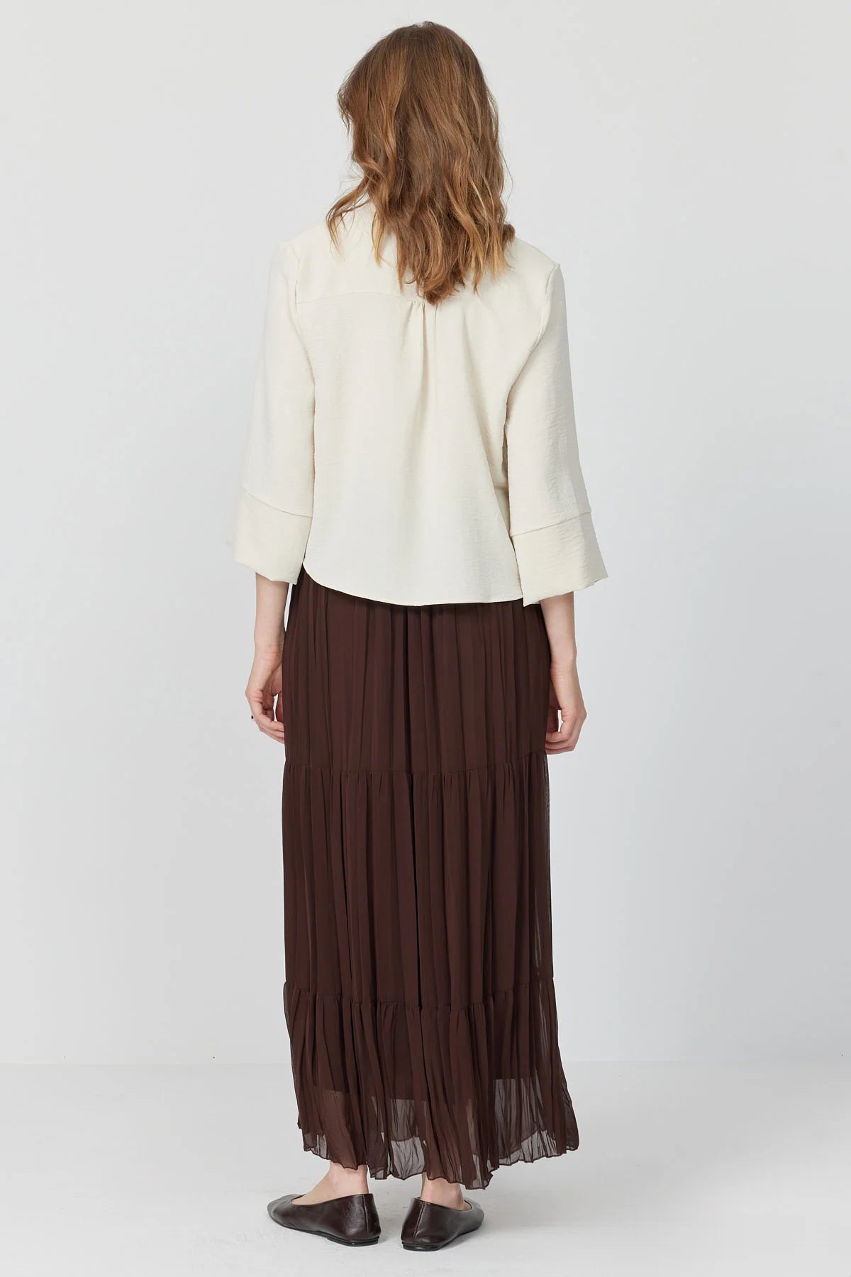 Women’s Pleated Chiffon Skirt