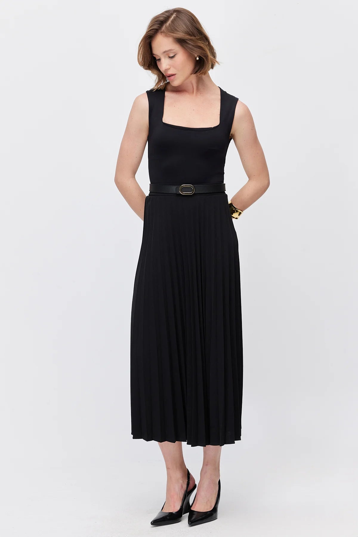 Women's Pleated Skirt
