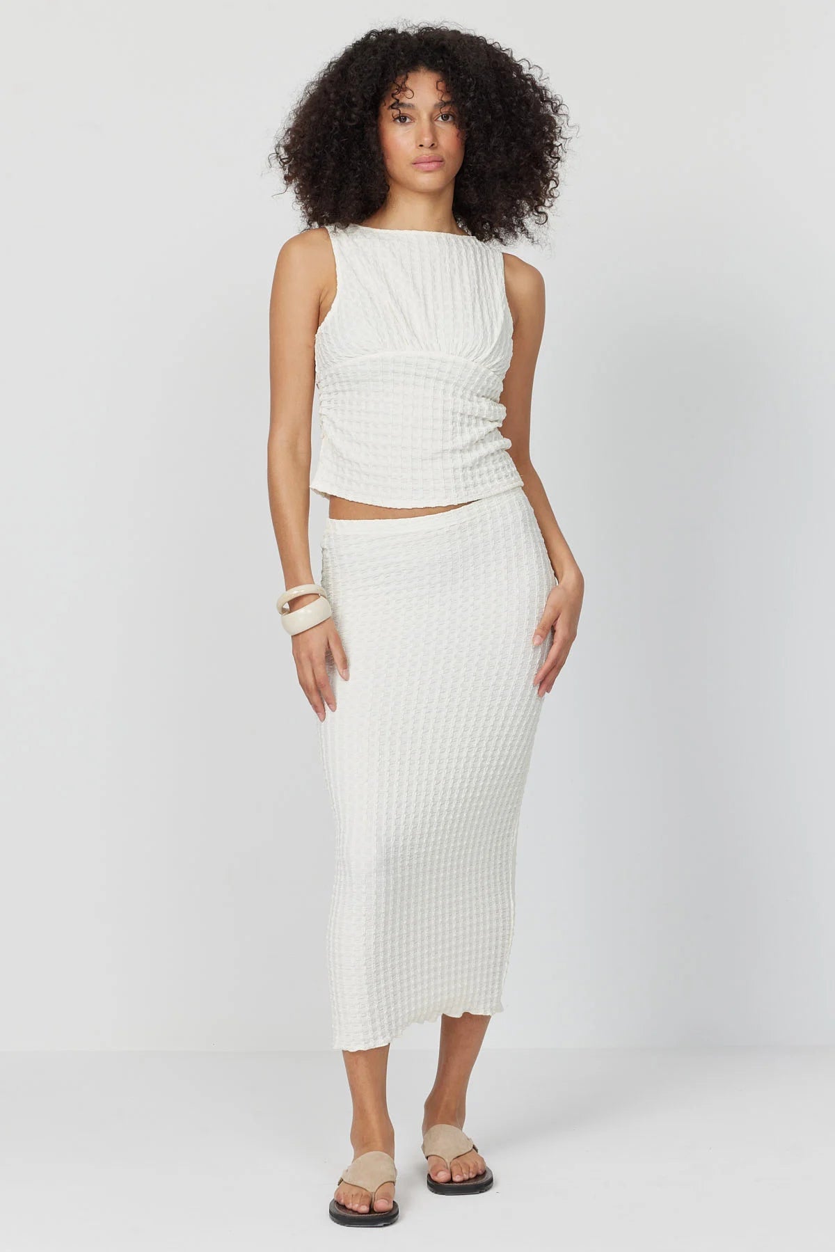 Women's Textured Skirt