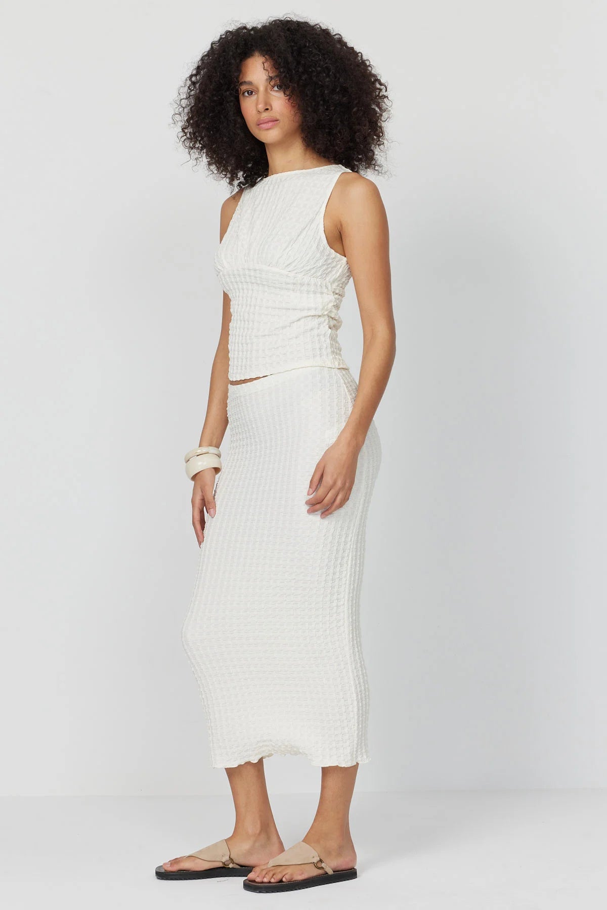 Women's Textured Skirt