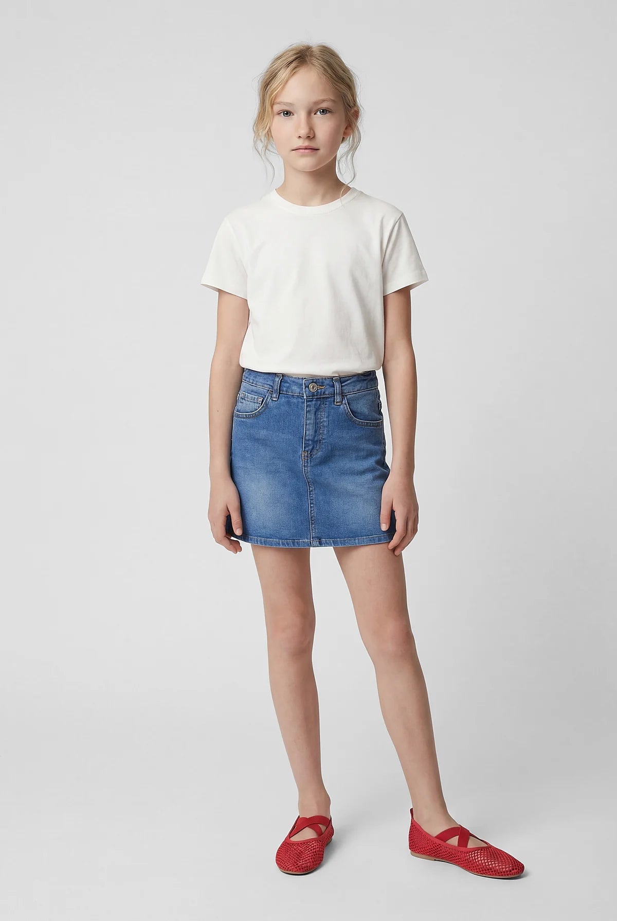Girls' Denim Skirt