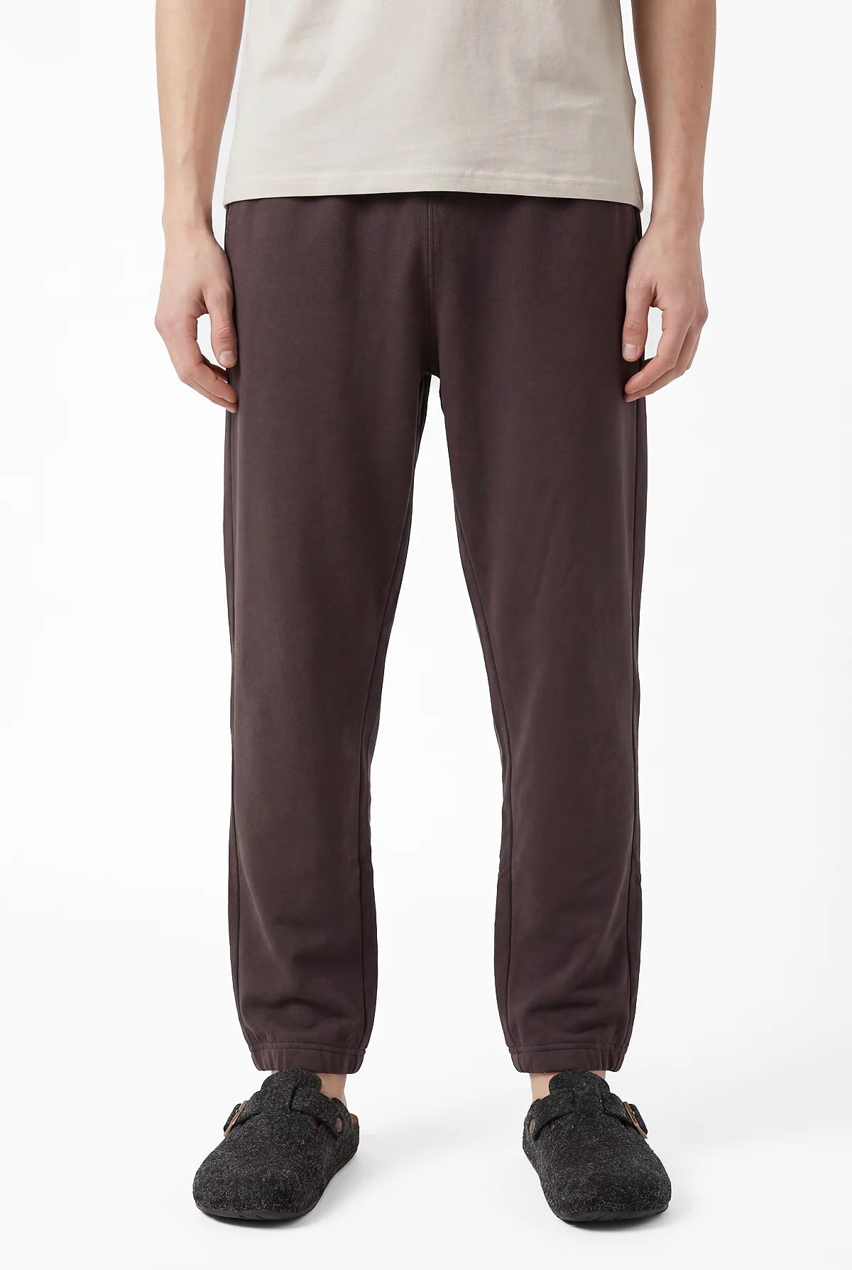 Men's Short-Sleeved Textured Pajama Set