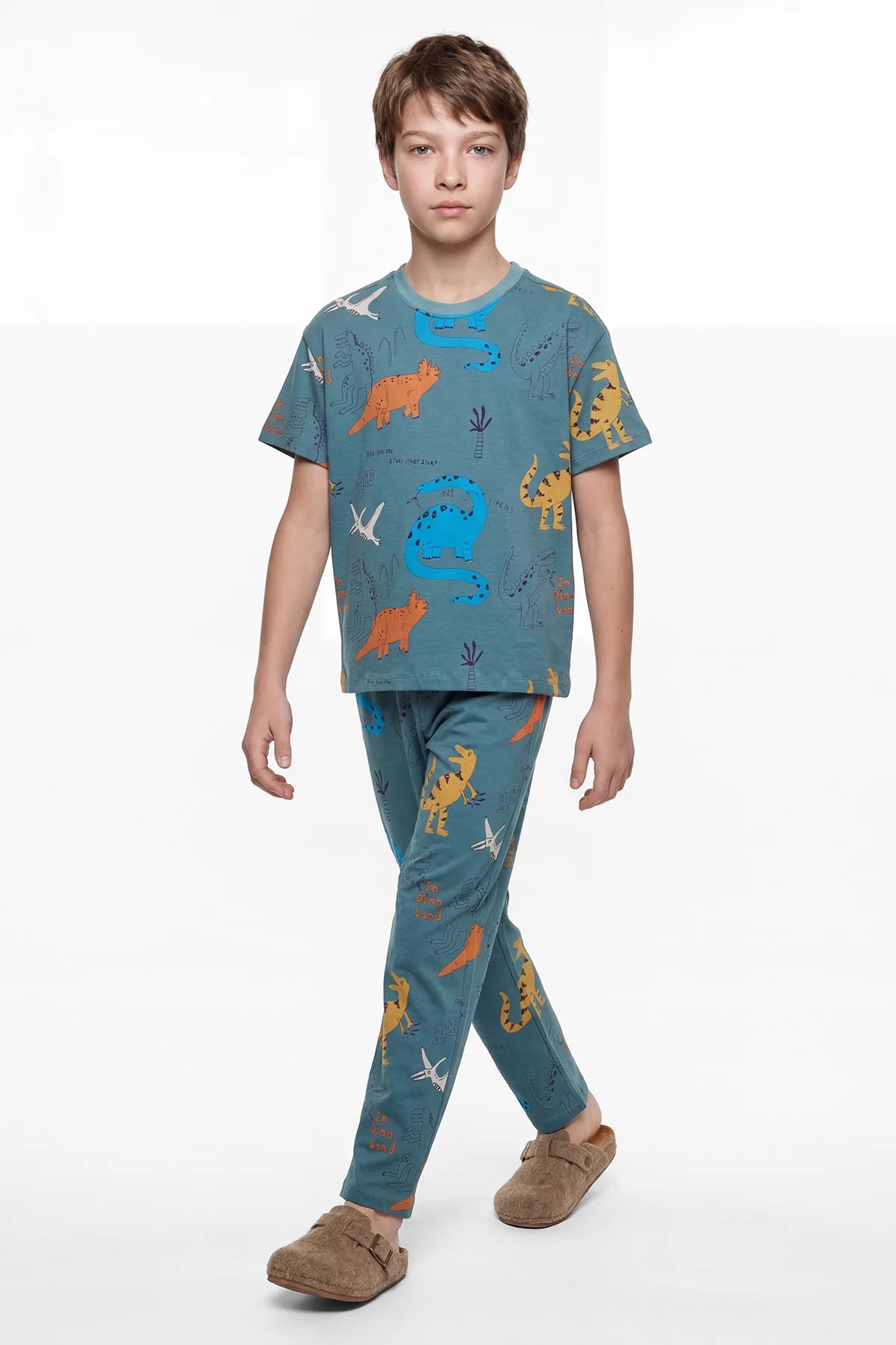 Boys' Patterned Pajama Set
