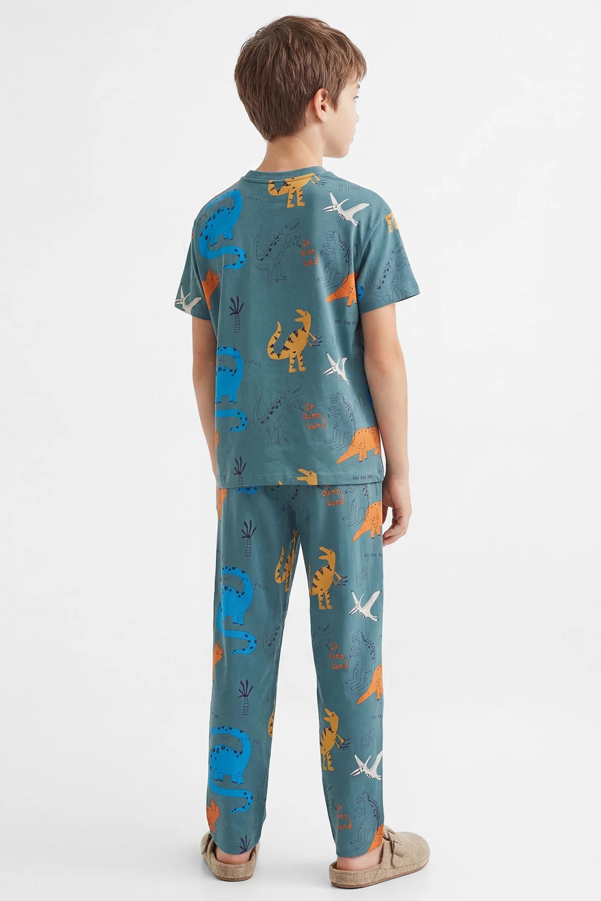 Boys' Patterned Pajama Set