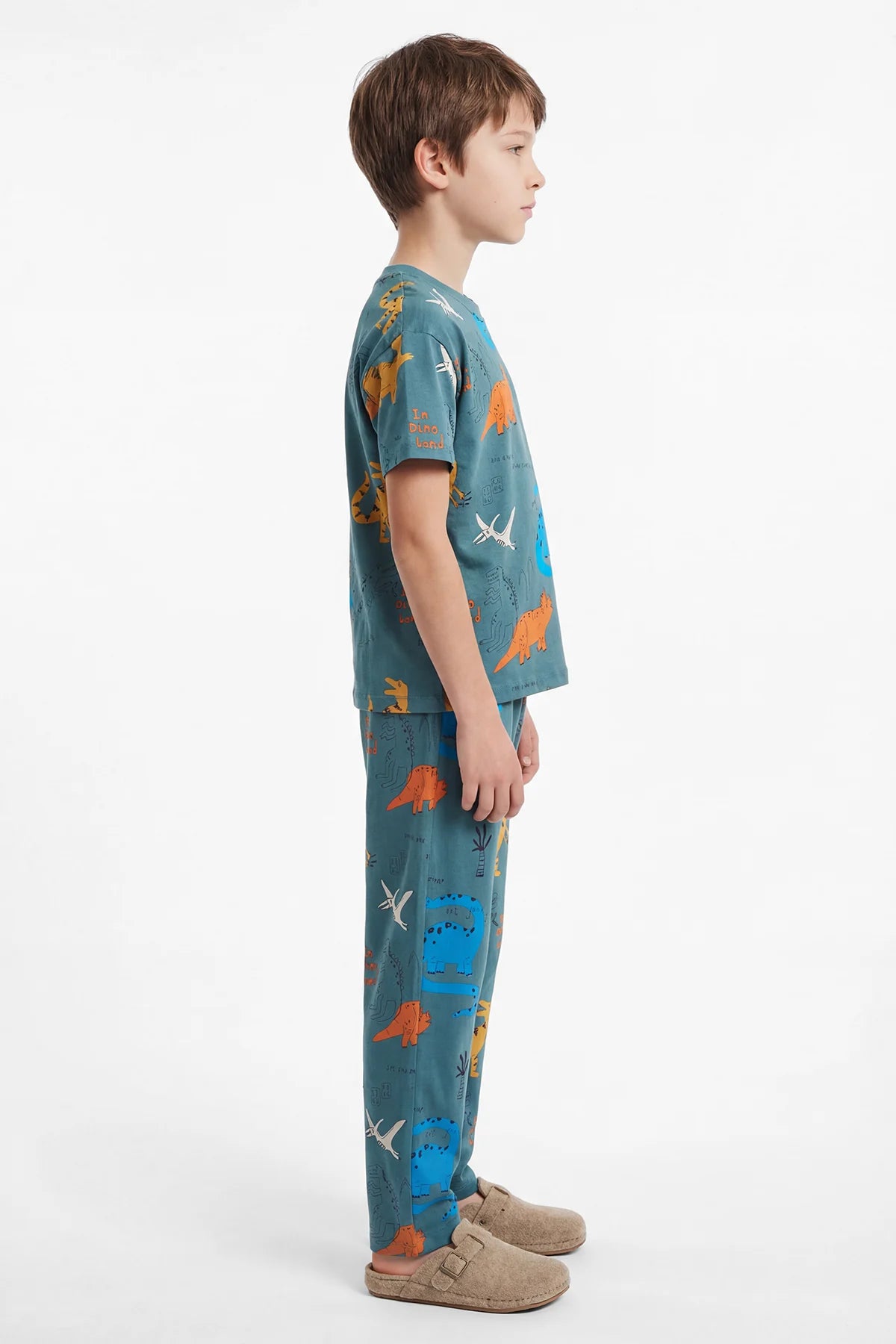 Boys' Patterned Pajama Set