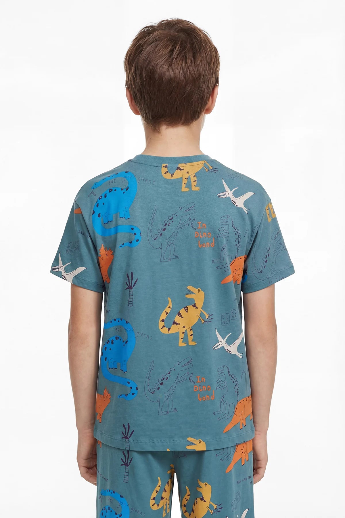 Boys' Patterned Pajama Set