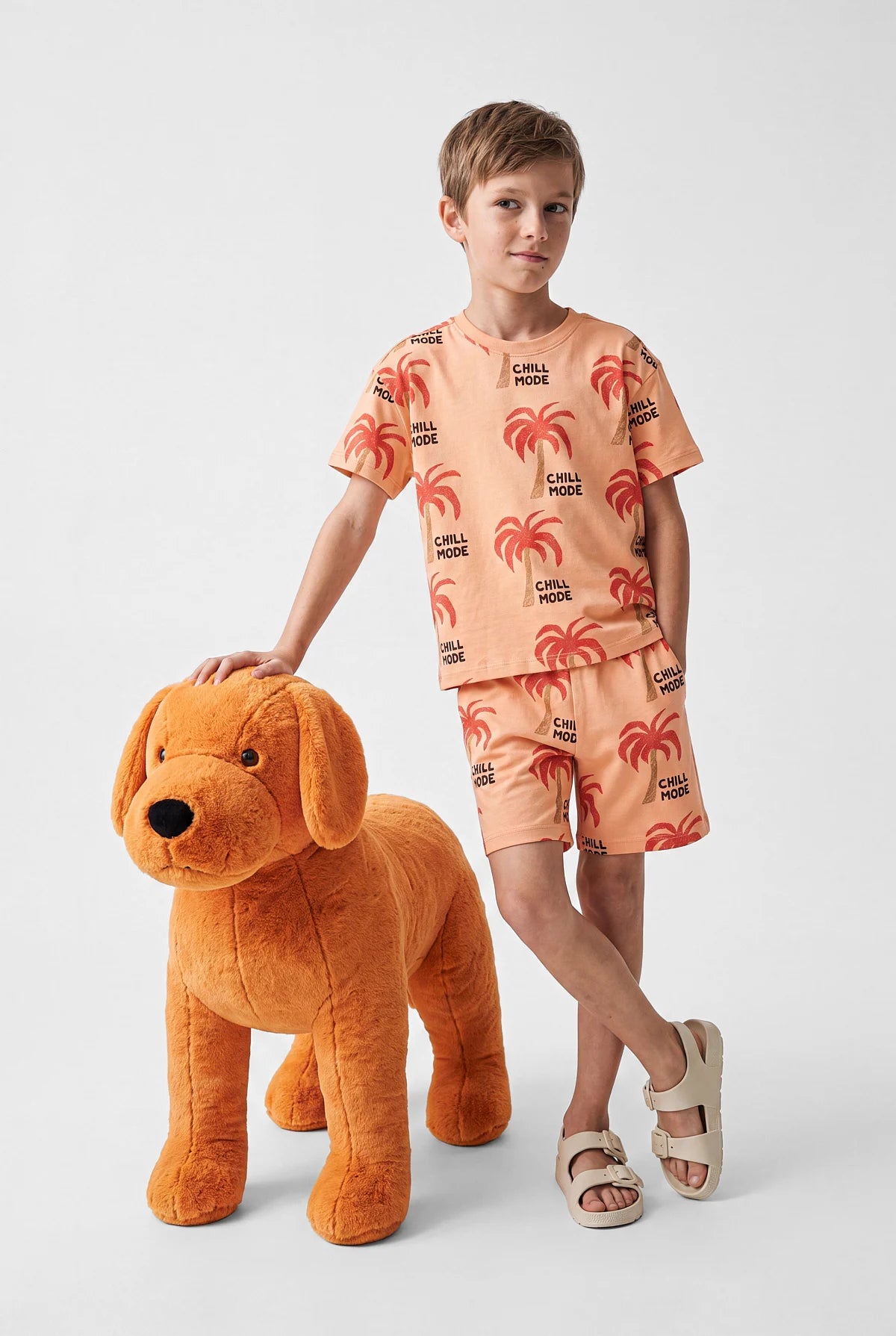 boys' shorts pajama set