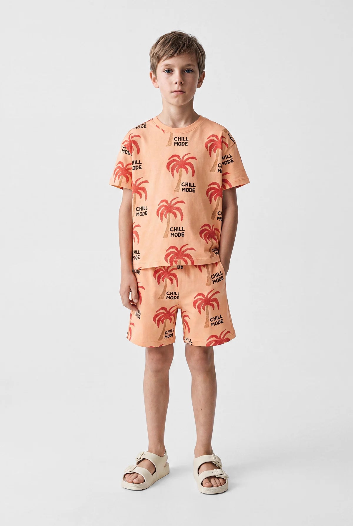 boys' shorts pajama set