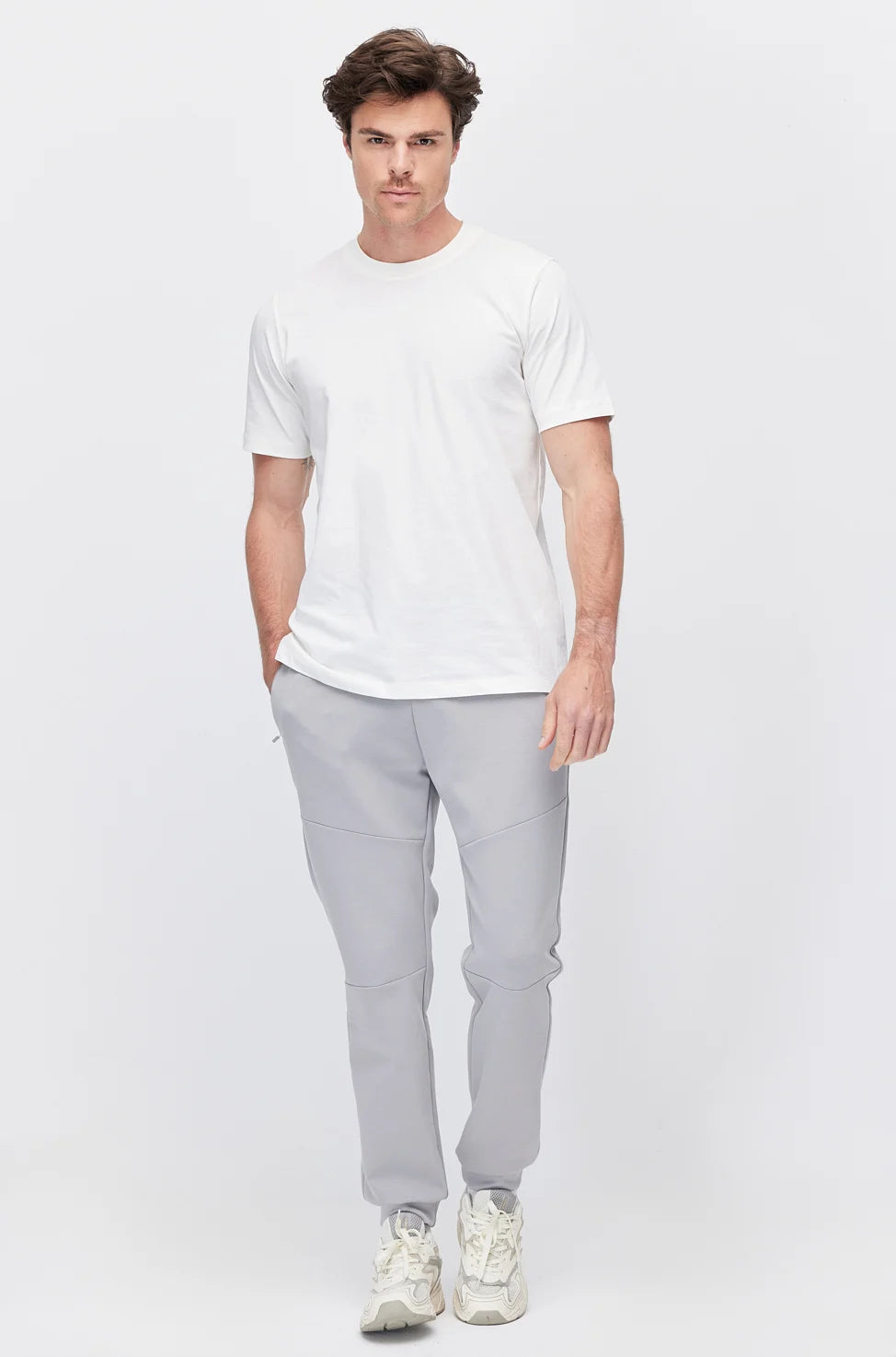 Men's Sweatpants with Elastic Waistband