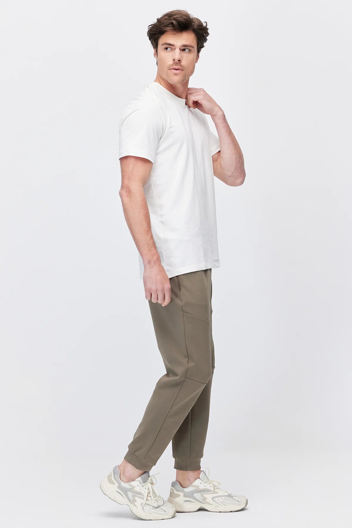 Men's Sweatpants with Elastic Waistband