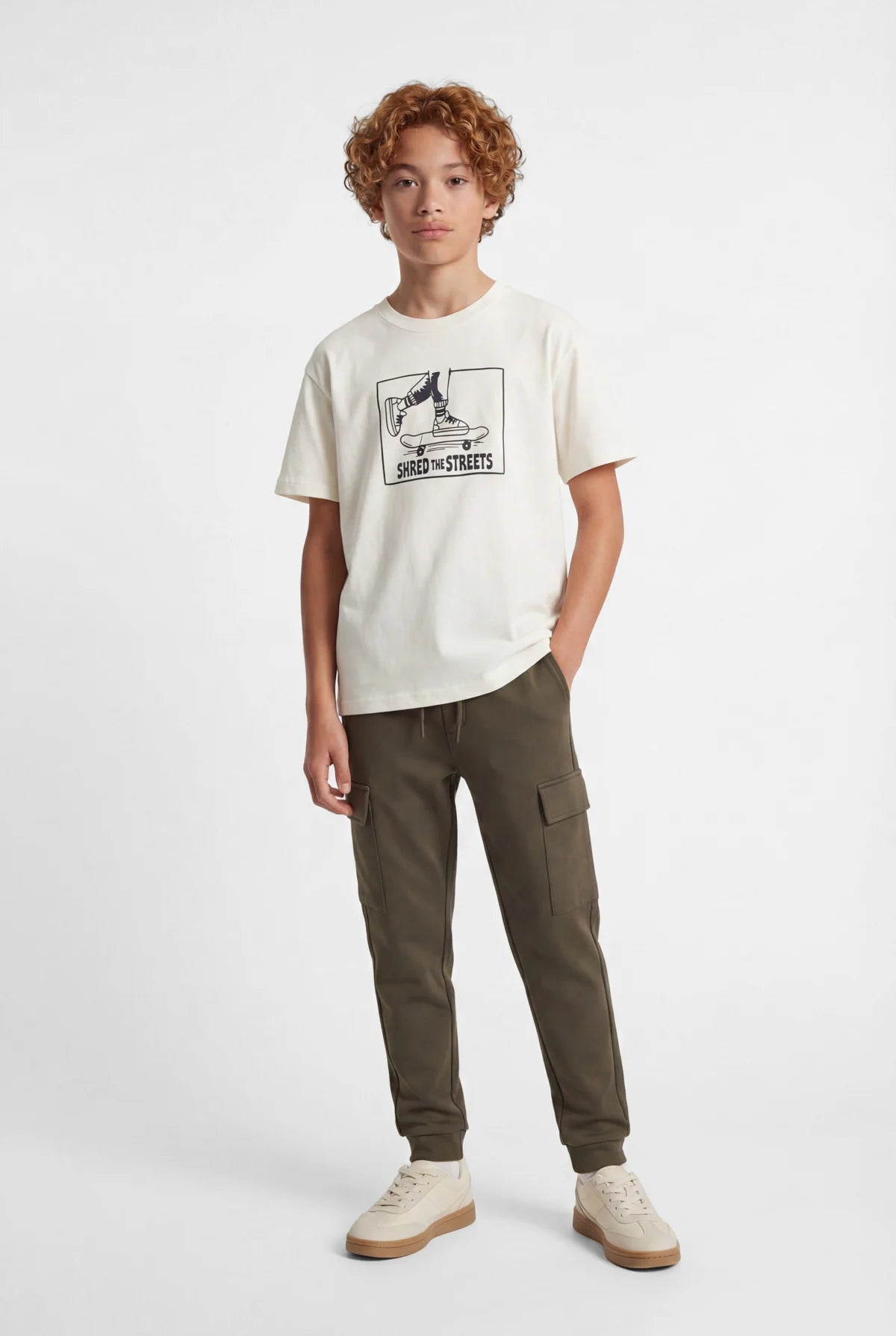 Boys' Cargo Pocket Sweatpants