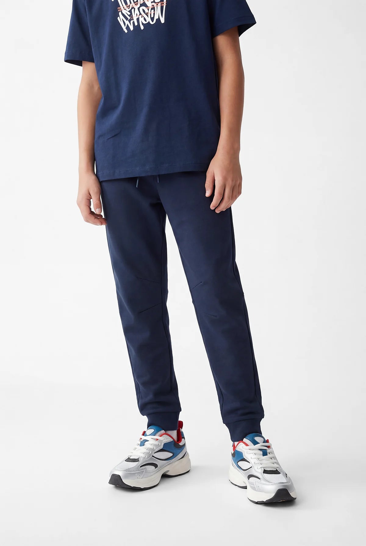 Boys' Sweatpants with Elastic Waistband and Drawstring