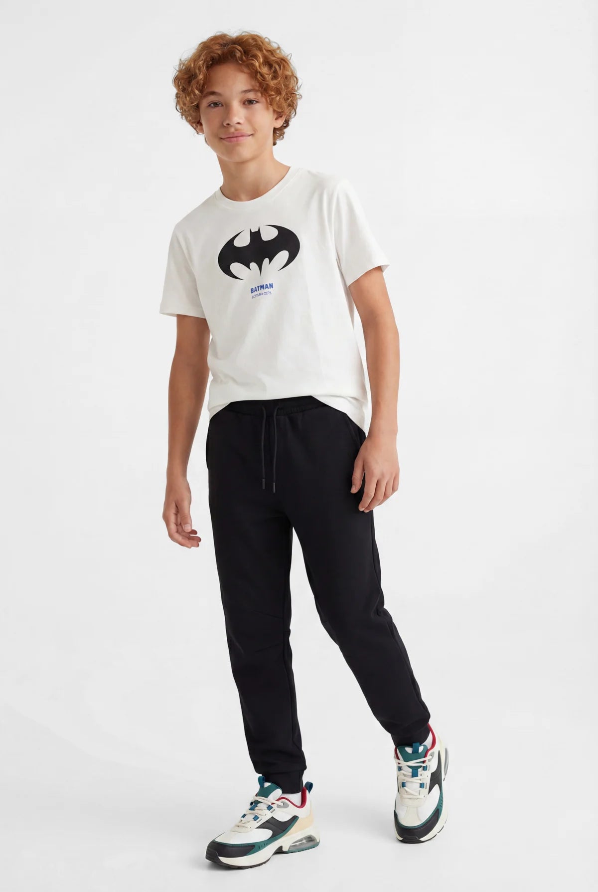 Boys' Sweatpants with Elastic Waistband and Drawstring