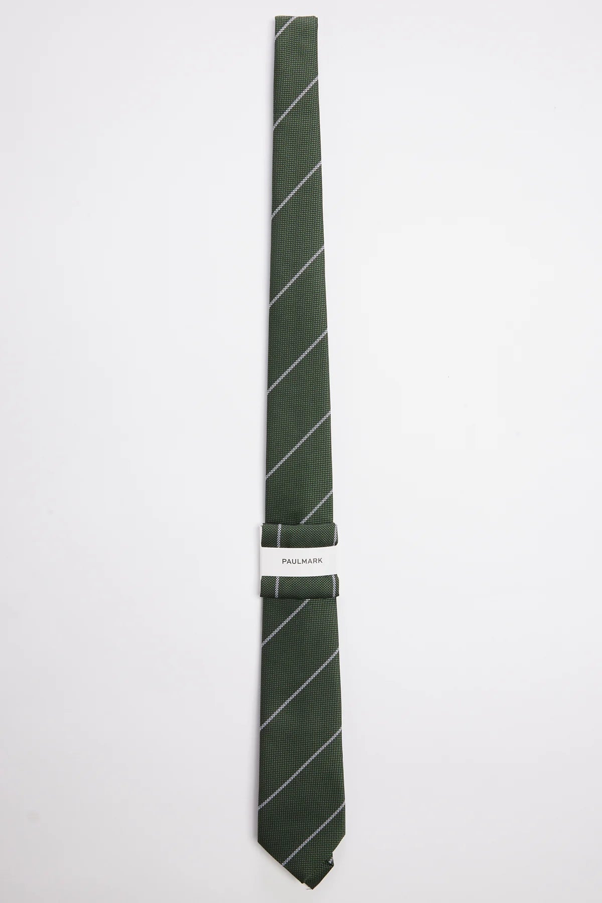 Men's Striped Jacquard Textured Tie