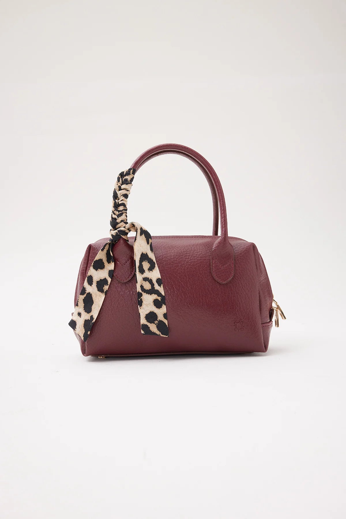 Women's Handbag with Scarf Detail