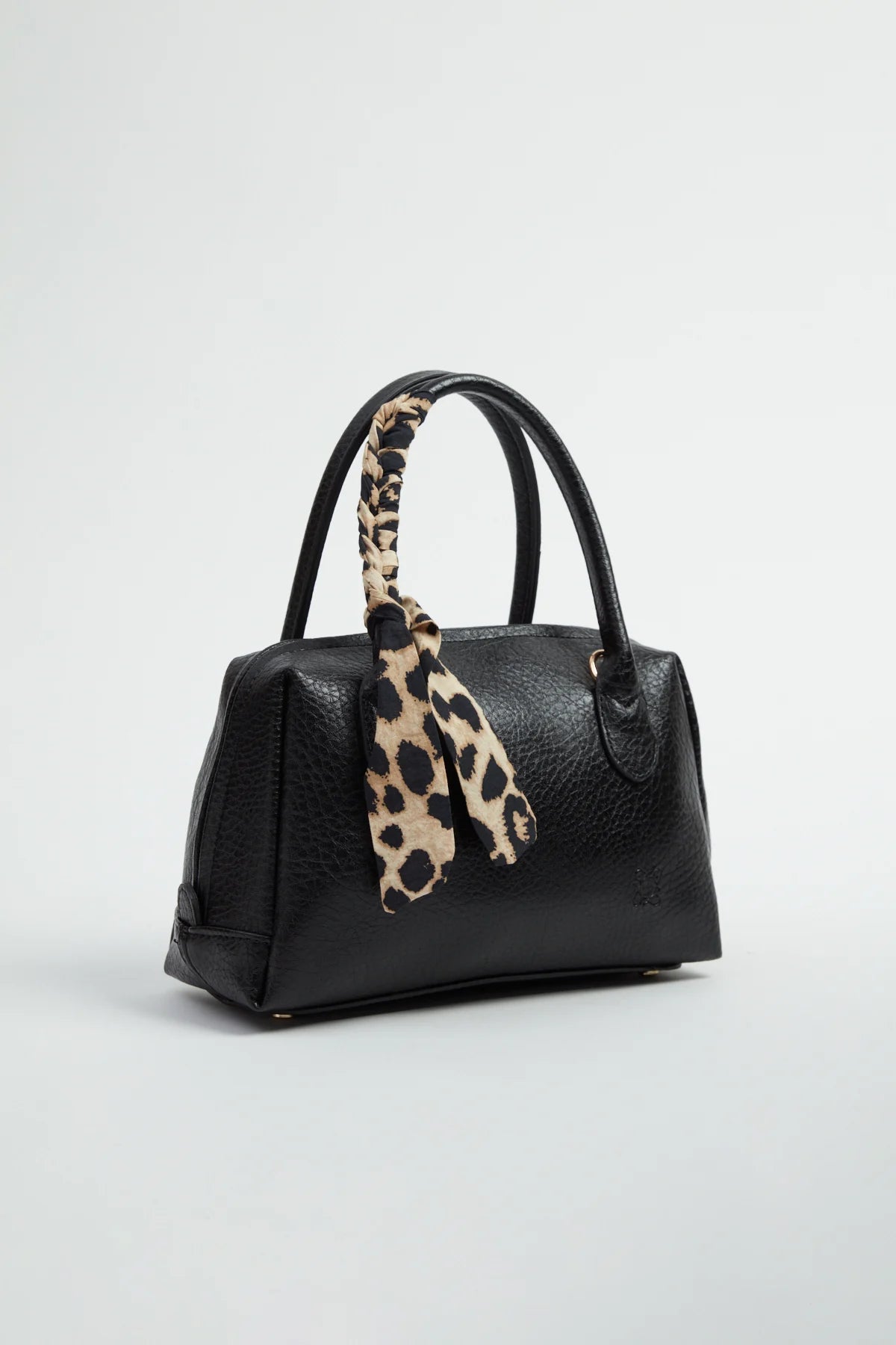 Women's Handbag with Scarf Detail
