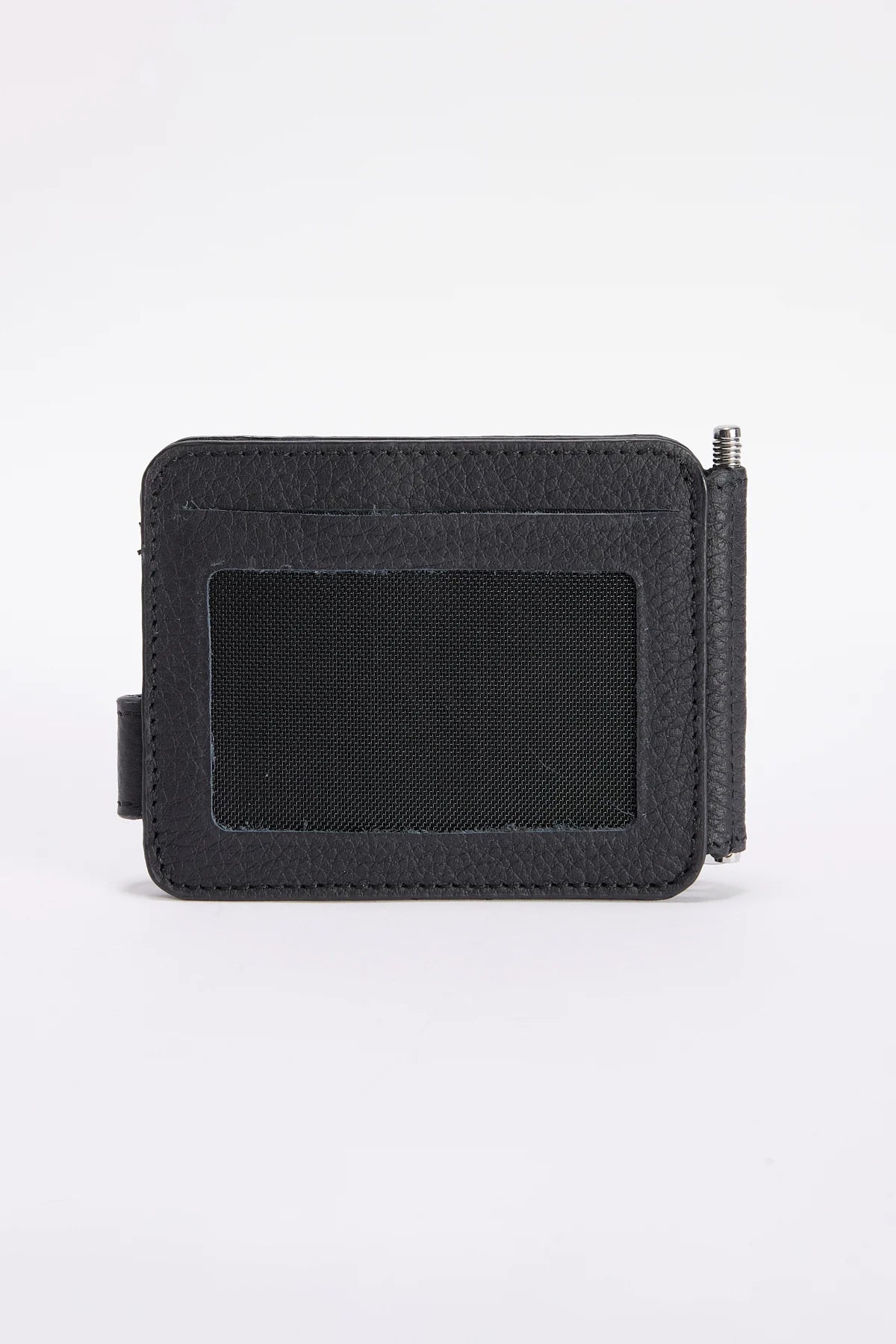 Men's Leather Wallet and Keychain Set