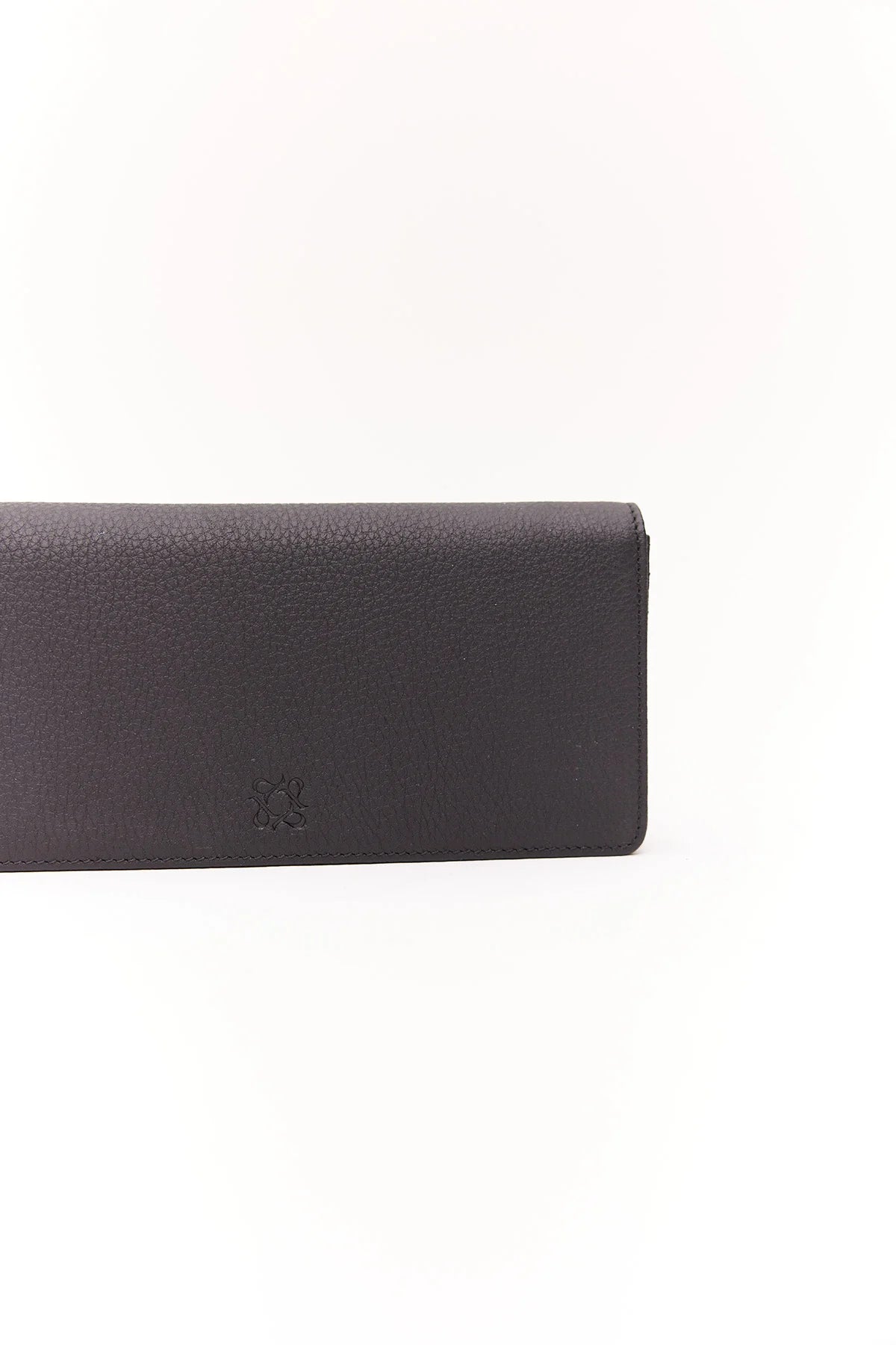 MEN'S COW LEATHER HANDLEBAR PORTFOLIO WALLET WITH PHONE COMPARTMENT