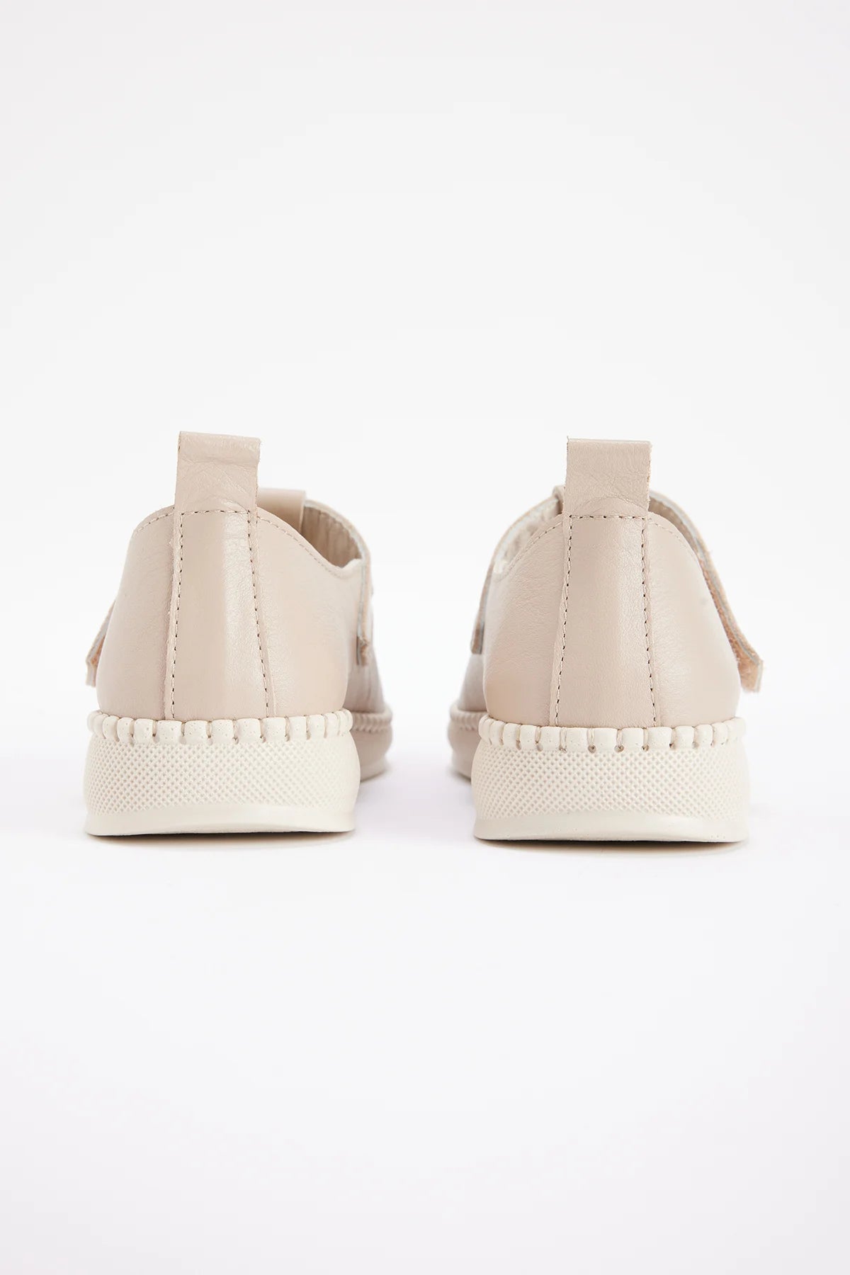 Women's Velcro T-Strap Ballerinas