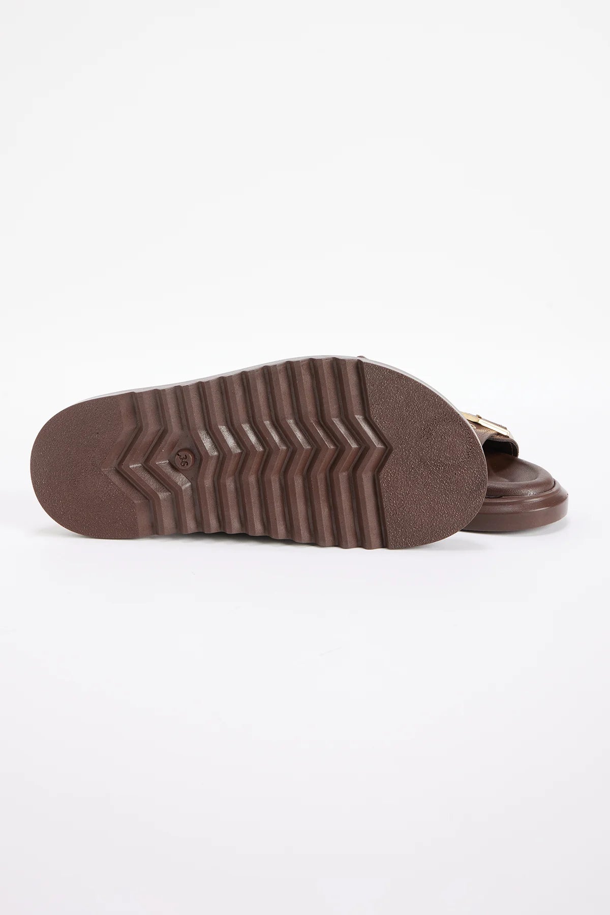 Women's Chunky Sole Double Strap Slippers