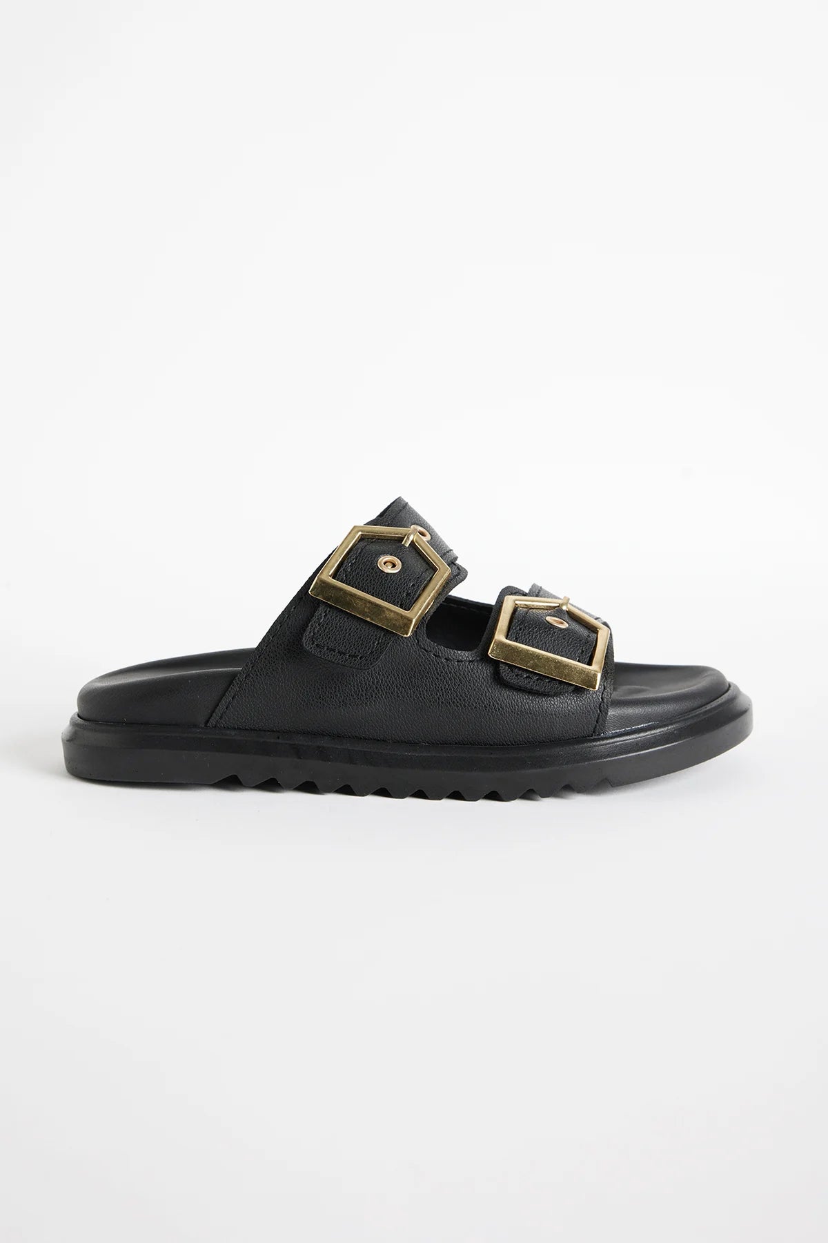 Women's Chunky Sole Double Strap Slippers