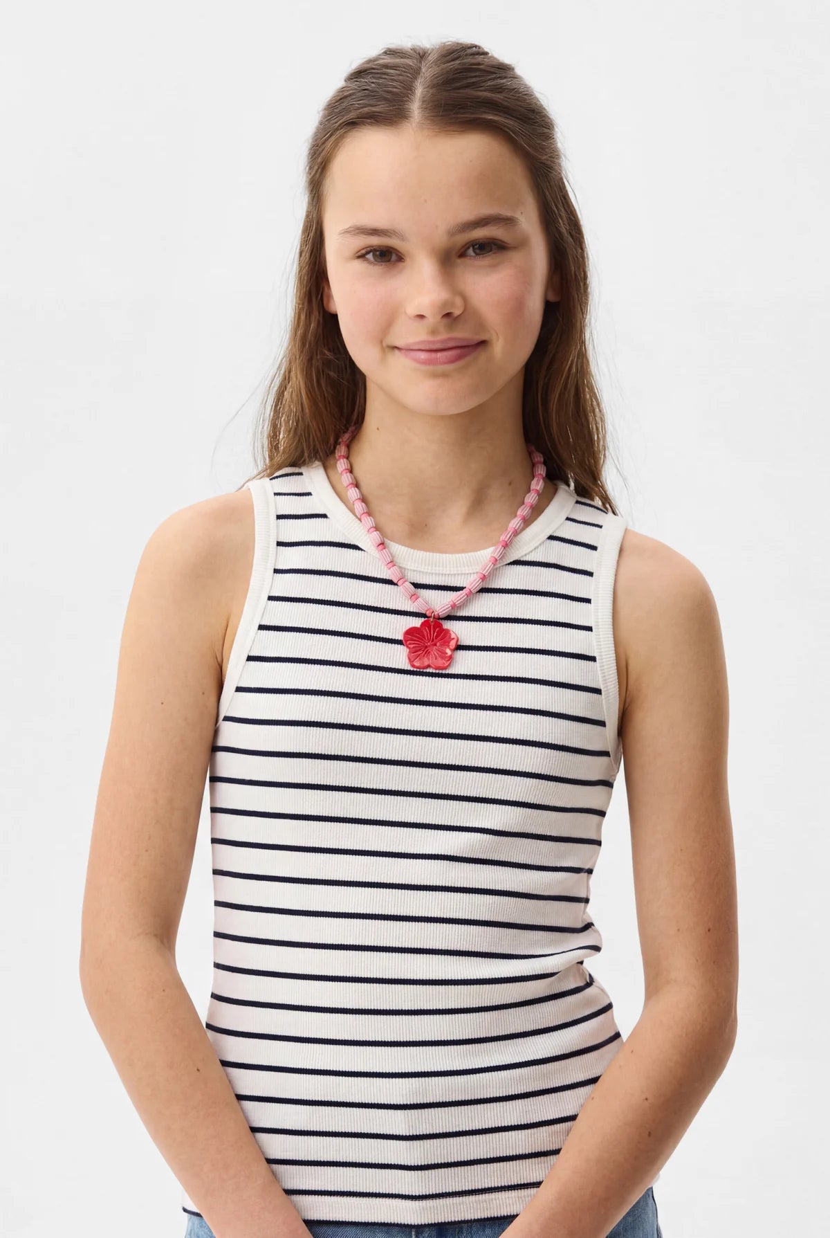 Girl's Striped Bodysuit