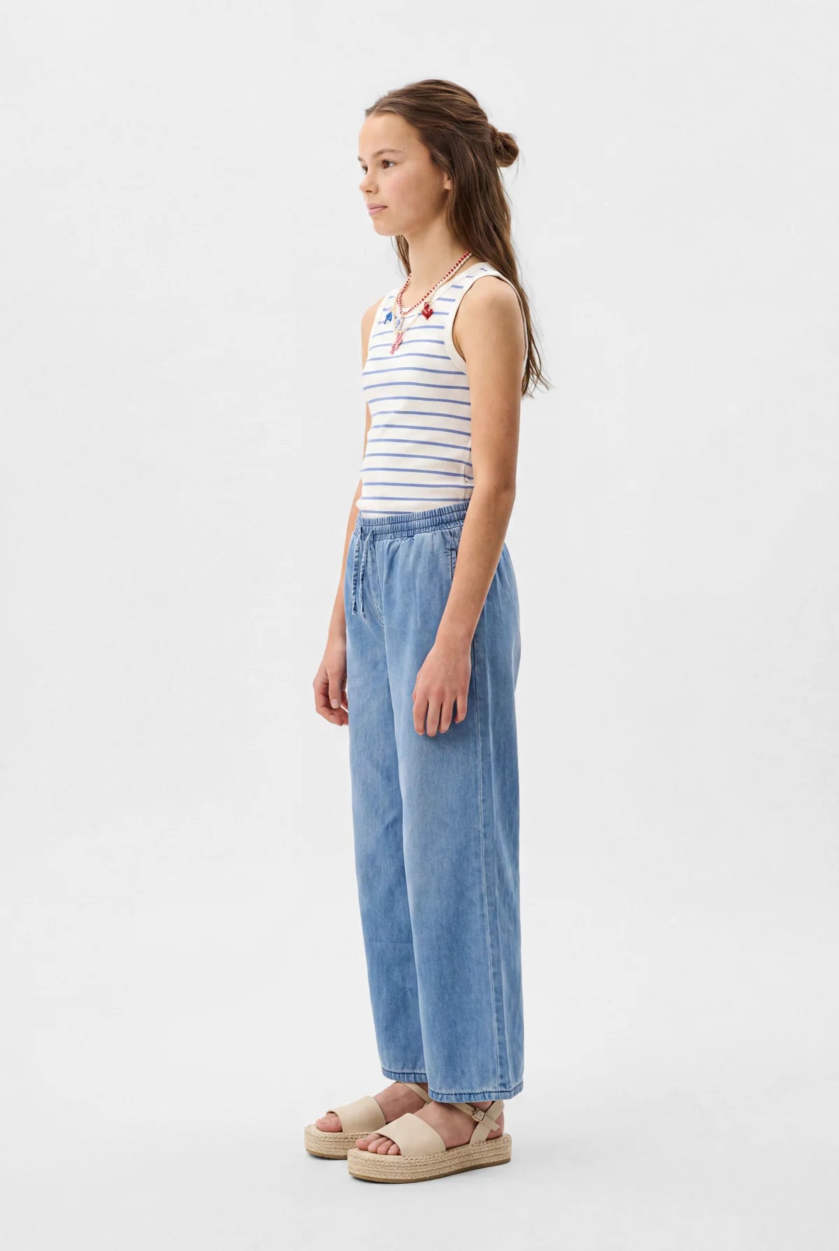Girl's Striped Bodysuit