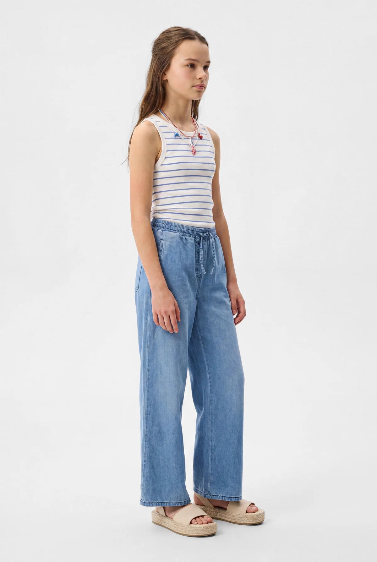 Girl's Striped Bodysuit