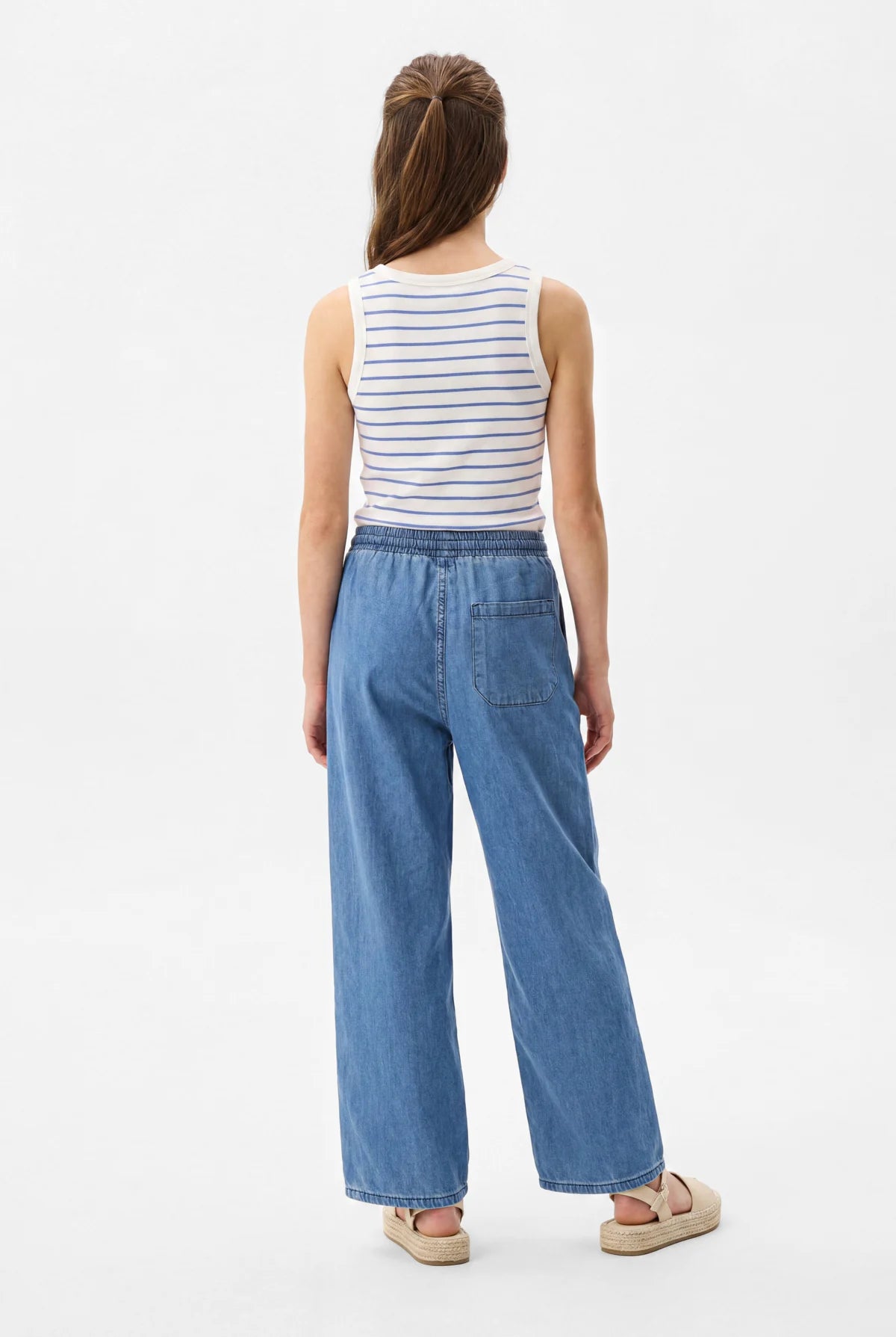 Girl's Striped Bodysuit