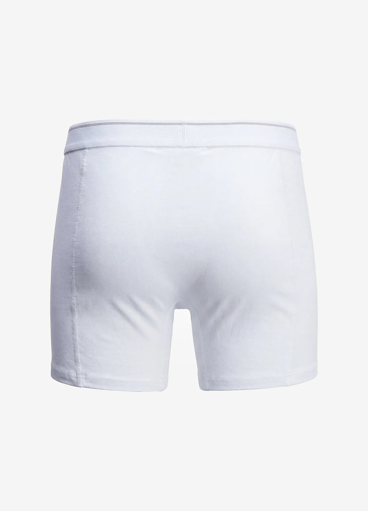 Men's Solid Color Stitching Regular Fit Boxer Shorts