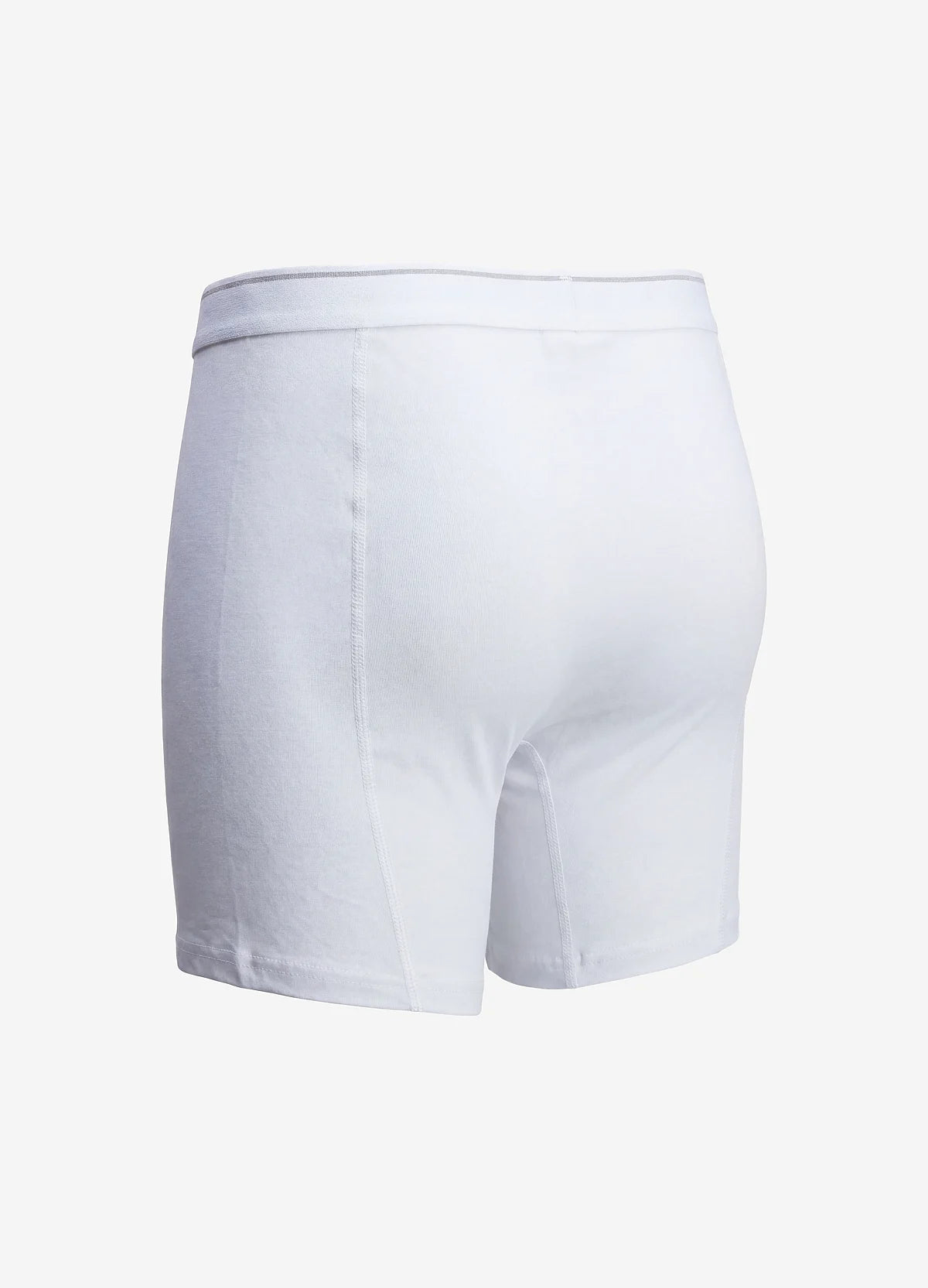 Men's Solid Color Stitching Regular Fit Boxer Shorts