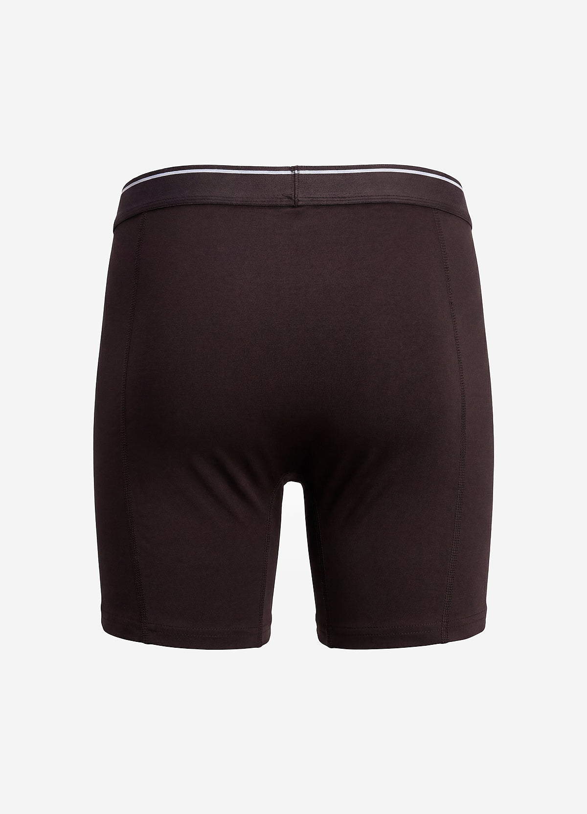 Men's Solid Color Stitching Regular Fit Boxer Shorts
