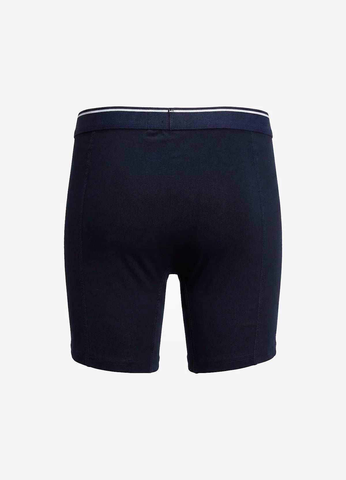 Men's Solid Color Stitching Regular Fit Boxer Shorts