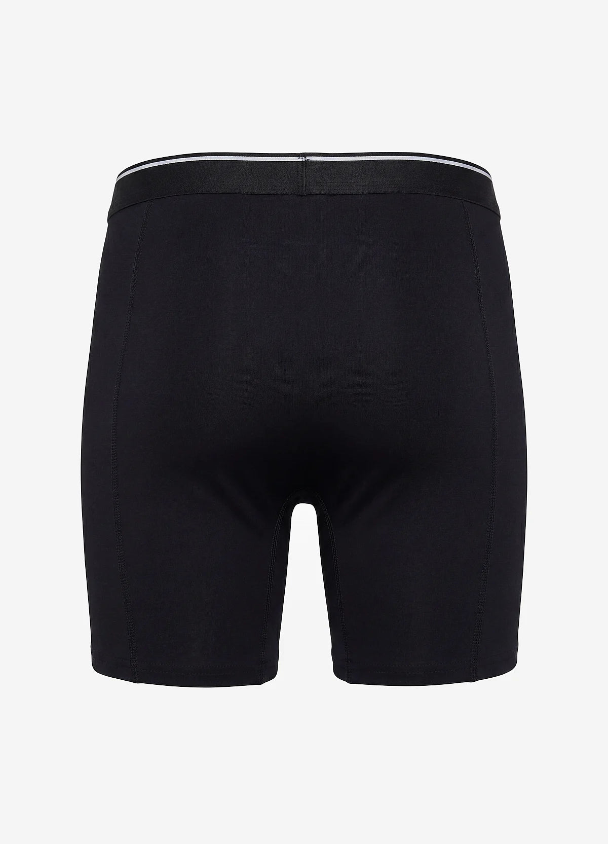 Men's Solid Color Stitching Regular Fit Boxer Shorts