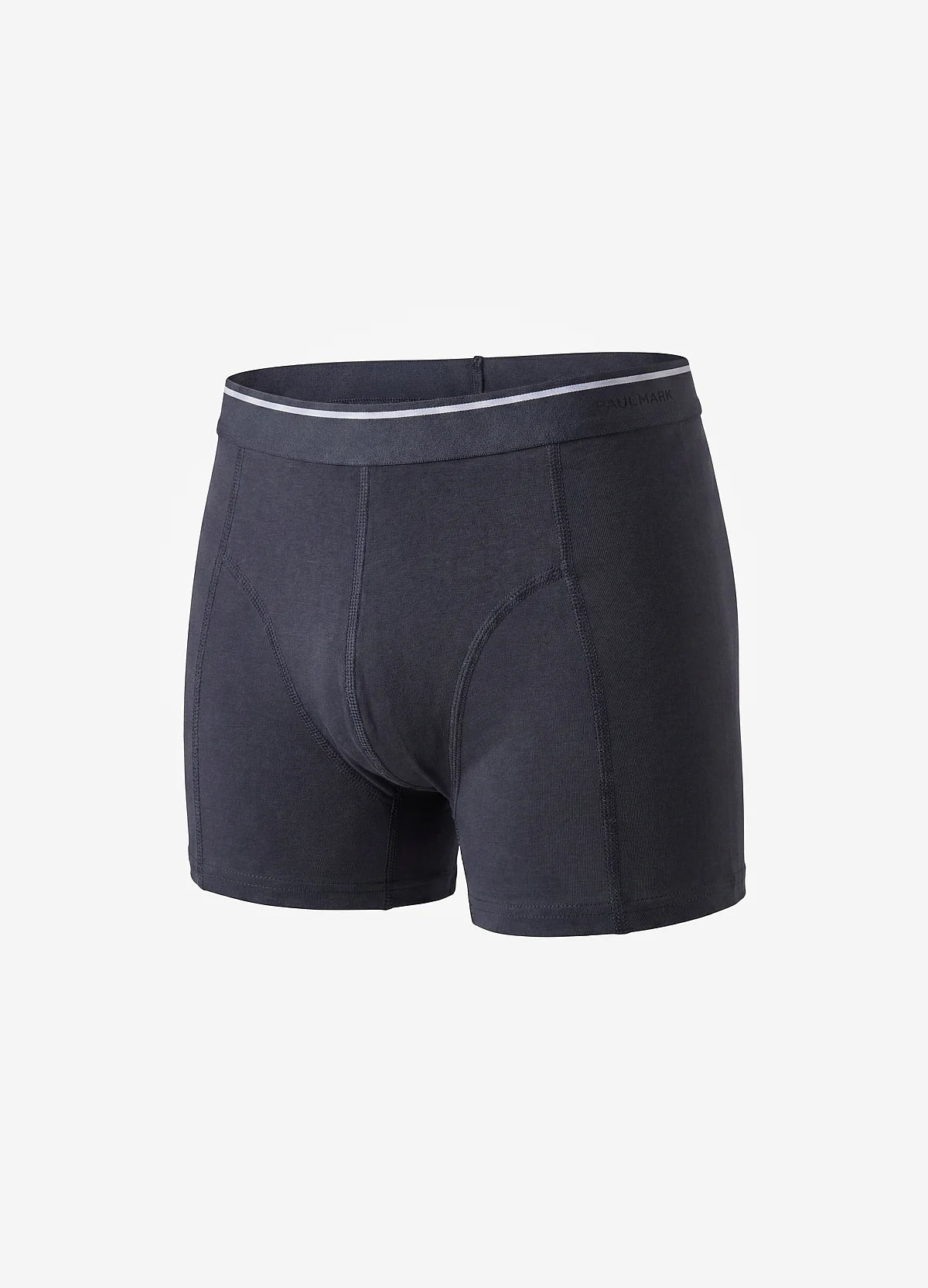 Erkek Pamuk Karışımı Düz Renk Boxer Şort