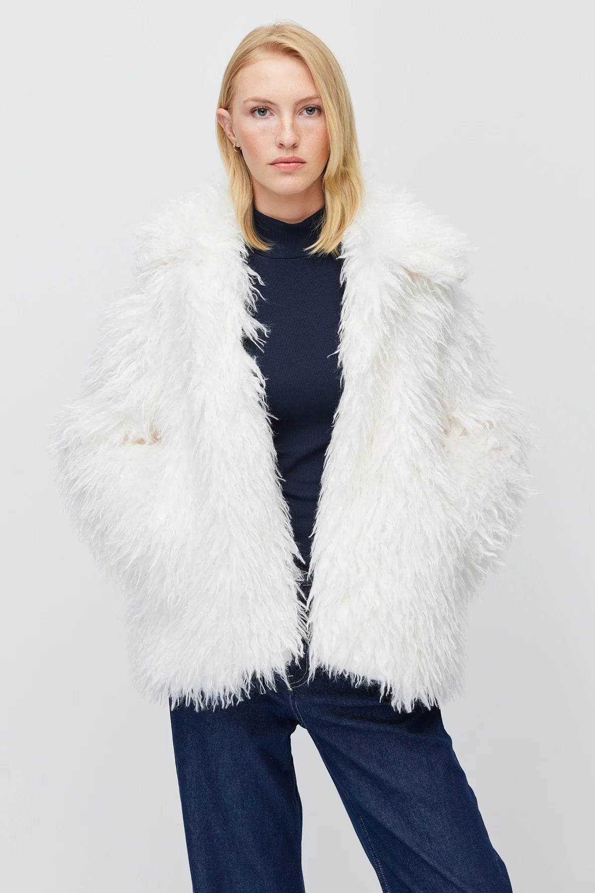 Women's Plush Fur Coat