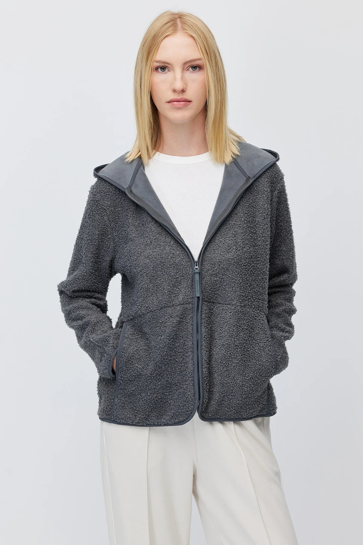 Women's Hooded Plush Fleece Sweatshirt