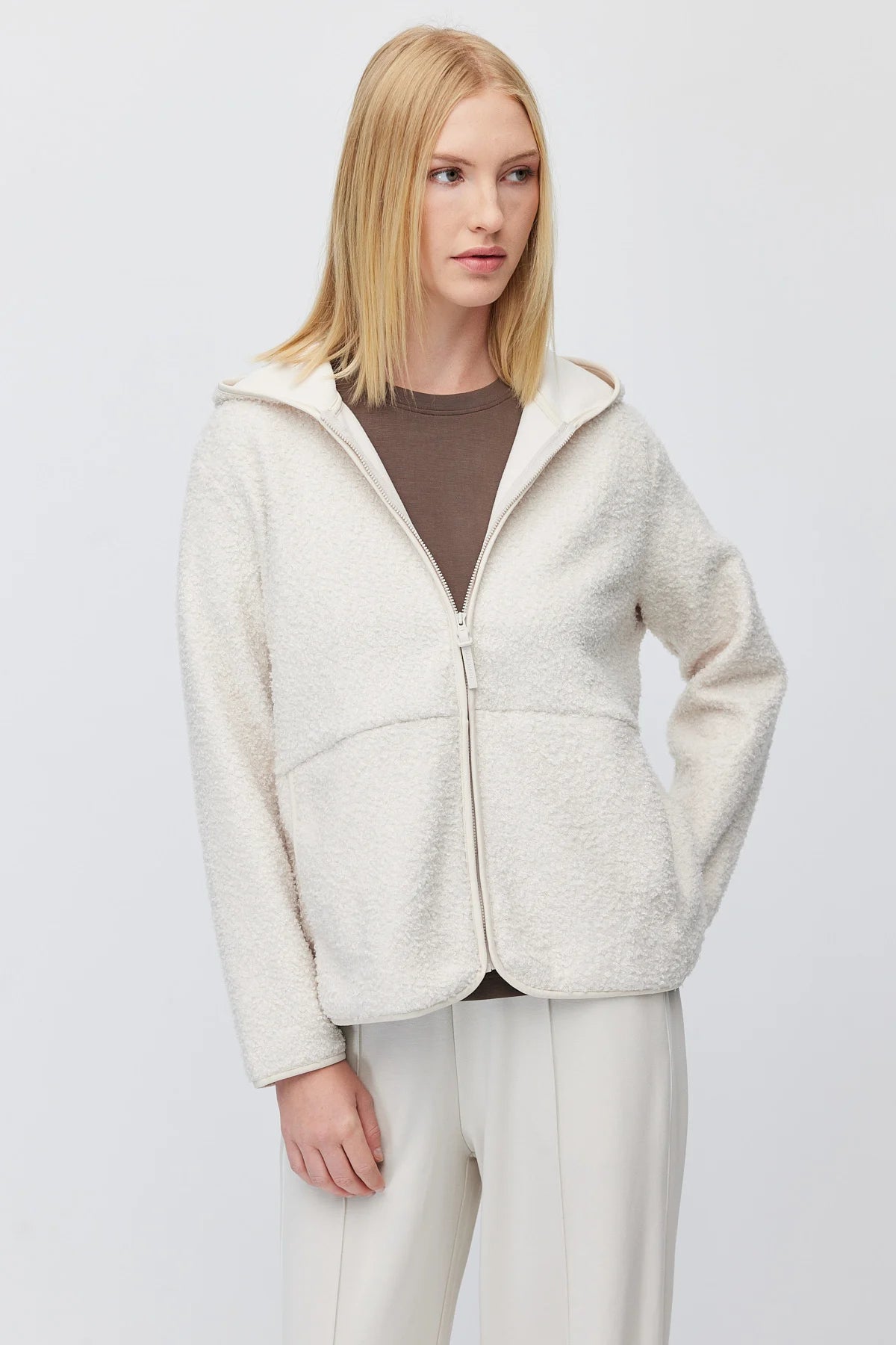 Women's Hooded Plush Fleece Sweatshirt