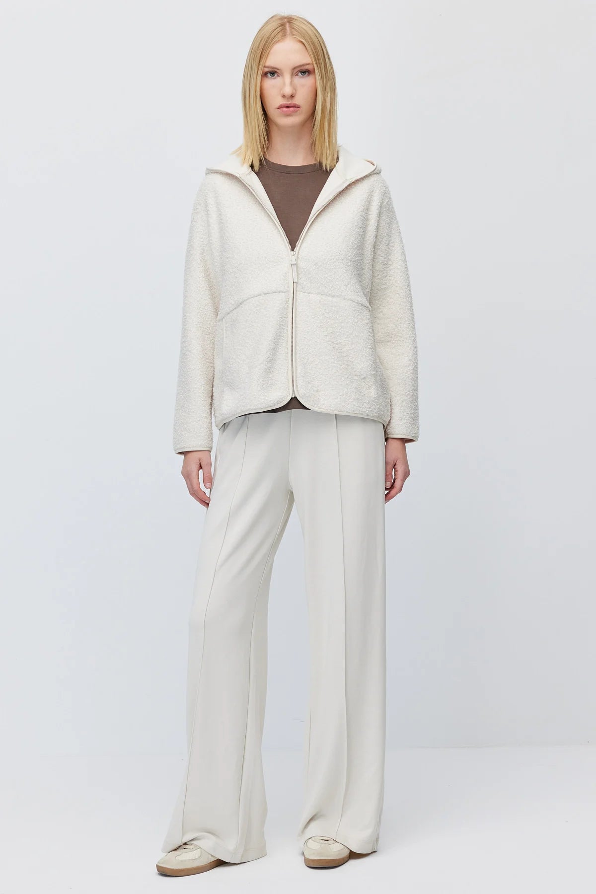 Women's Hooded Plush Fleece Sweatshirt