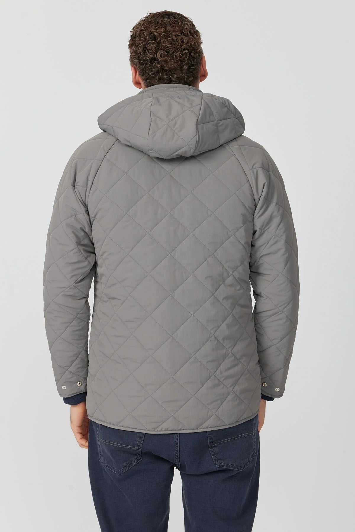 Men's Hooded Quilted Jacket