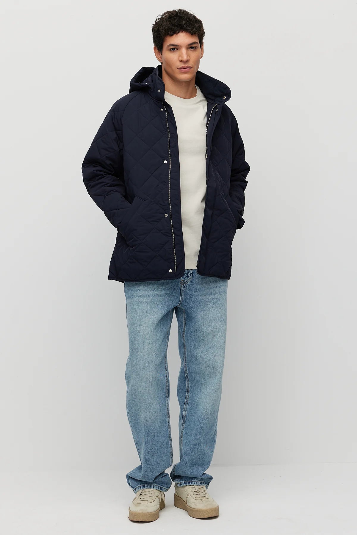 Men's Hooded Quilted Jacket