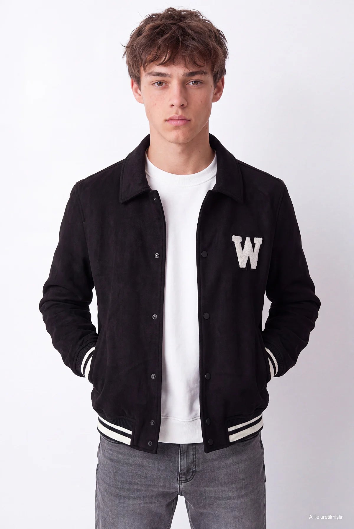 Men's W Embroidered Jacket