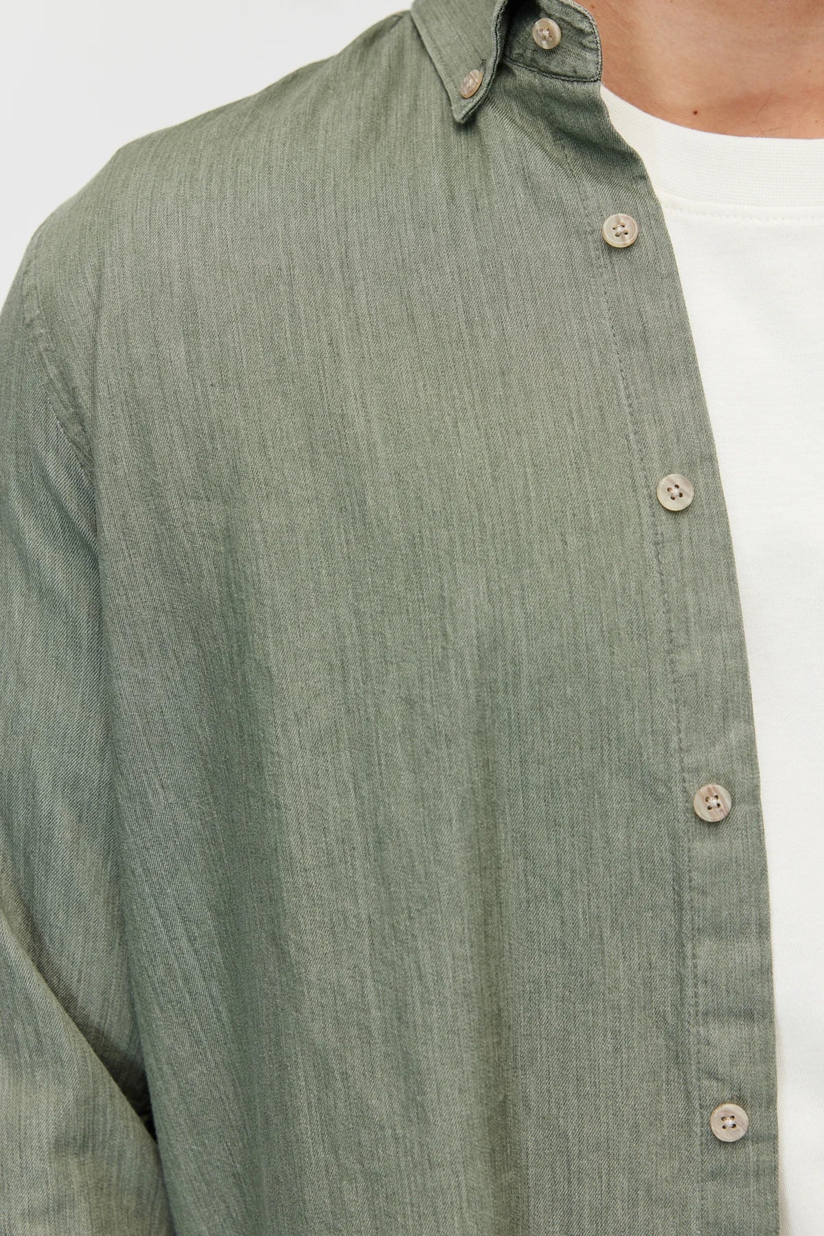 Men's washable regular shirt