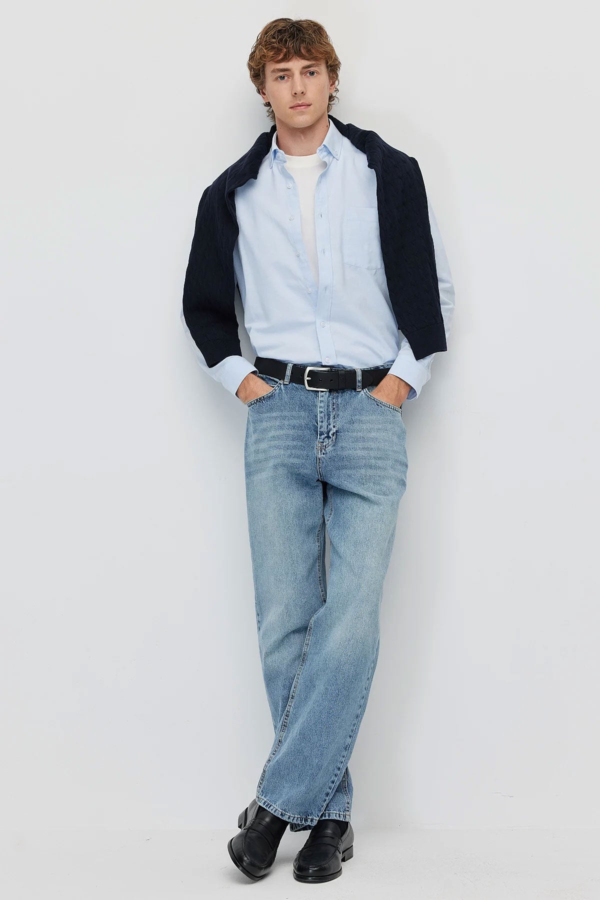 Men's Regular Fit Single Pocket Shirt