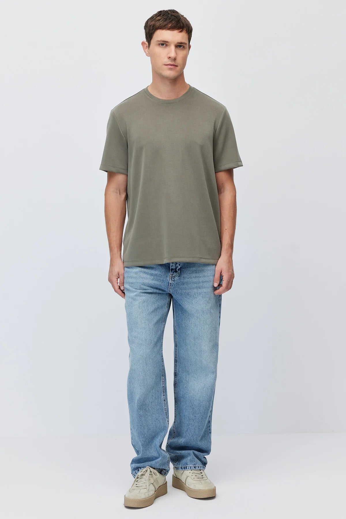 Men's Crew Neck Basic T-Shirt