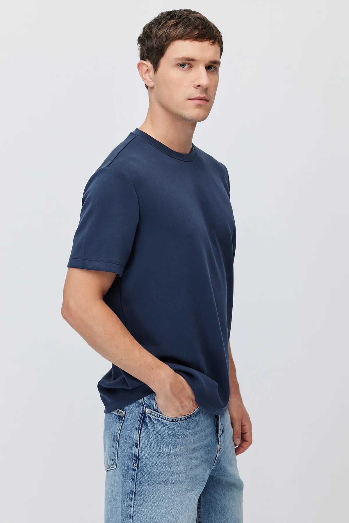 Men's Crew Neck Basic T-Shirt