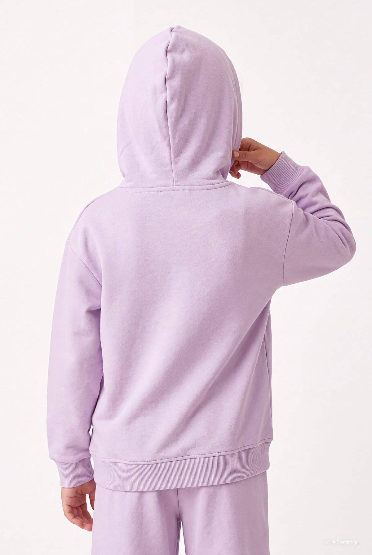 Girls' Hooded Zip-Up Sweatshirt