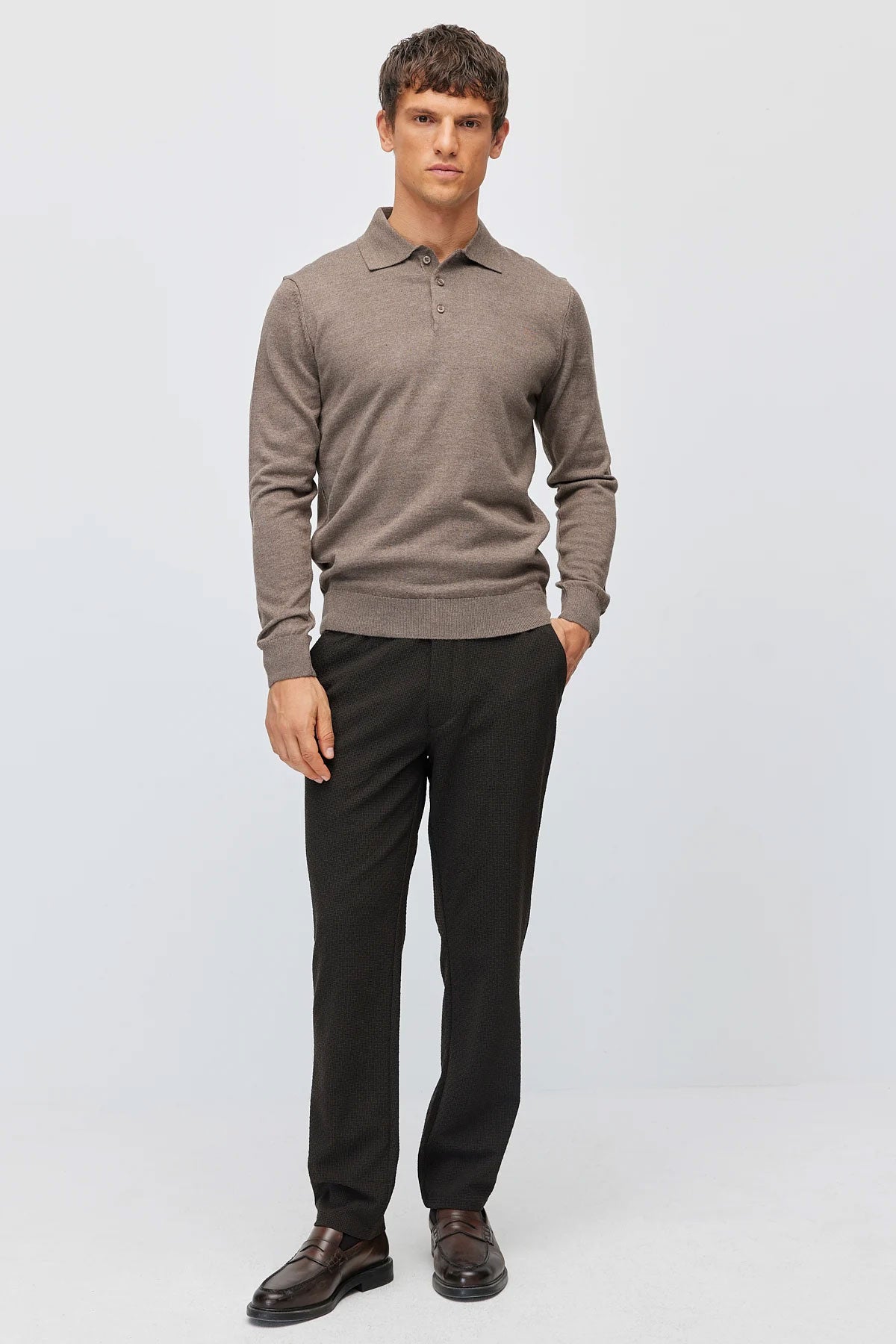 Men's Straight Cut Classic Trousers